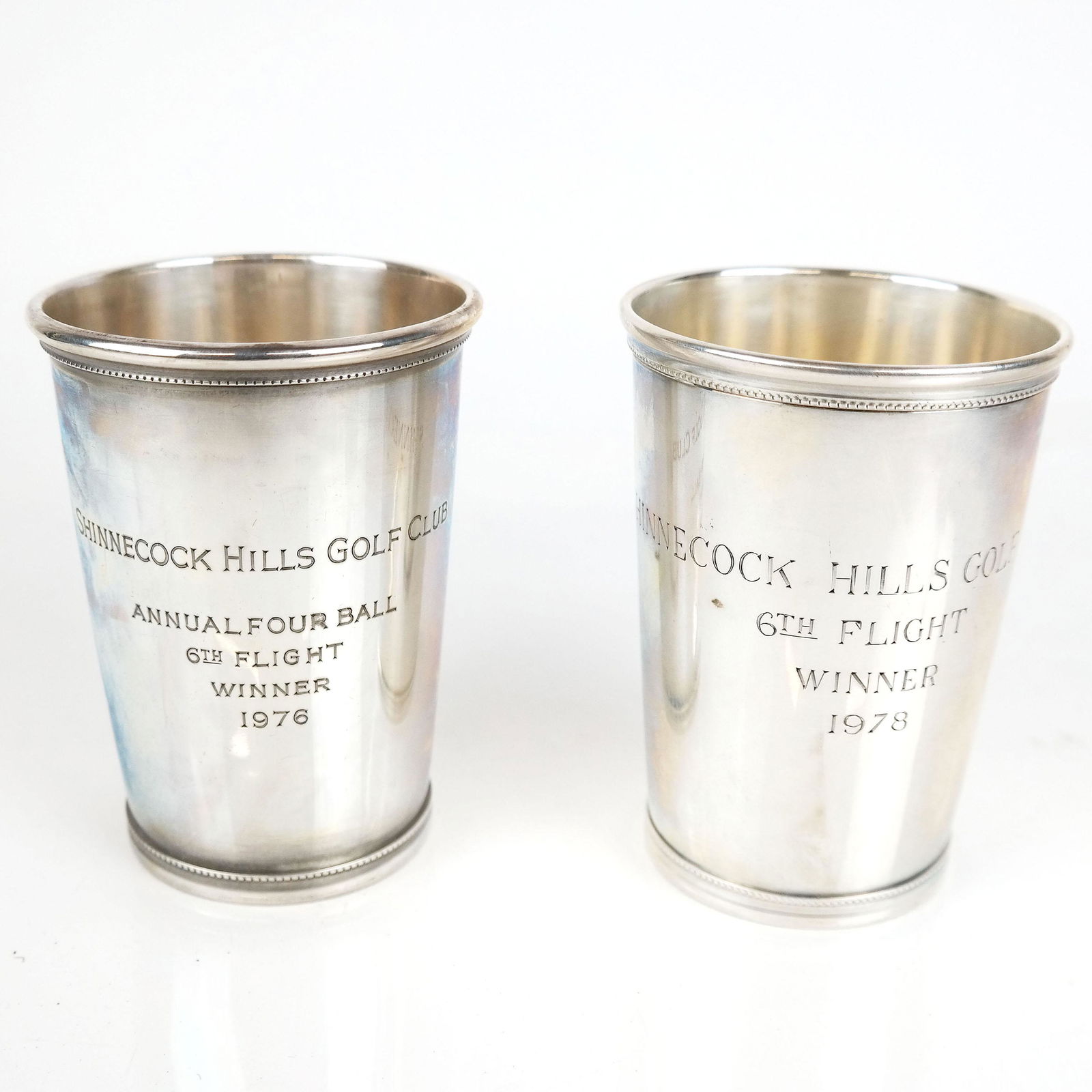 Pair of Tiffany Sterling Silver Beakers (1 of 8)