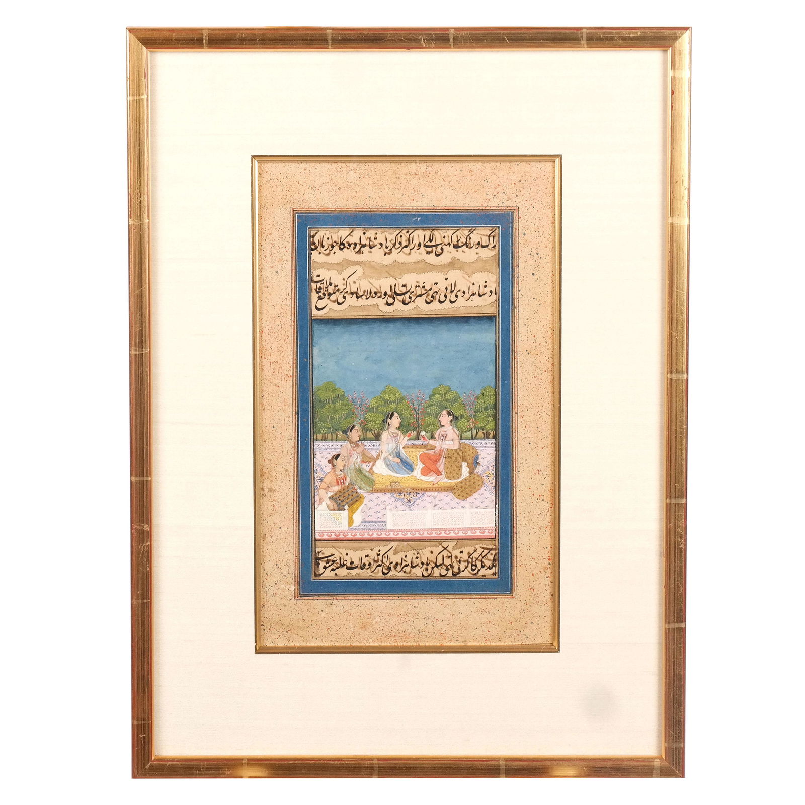 Indo-Persian Gouache Painting (1 of 6)