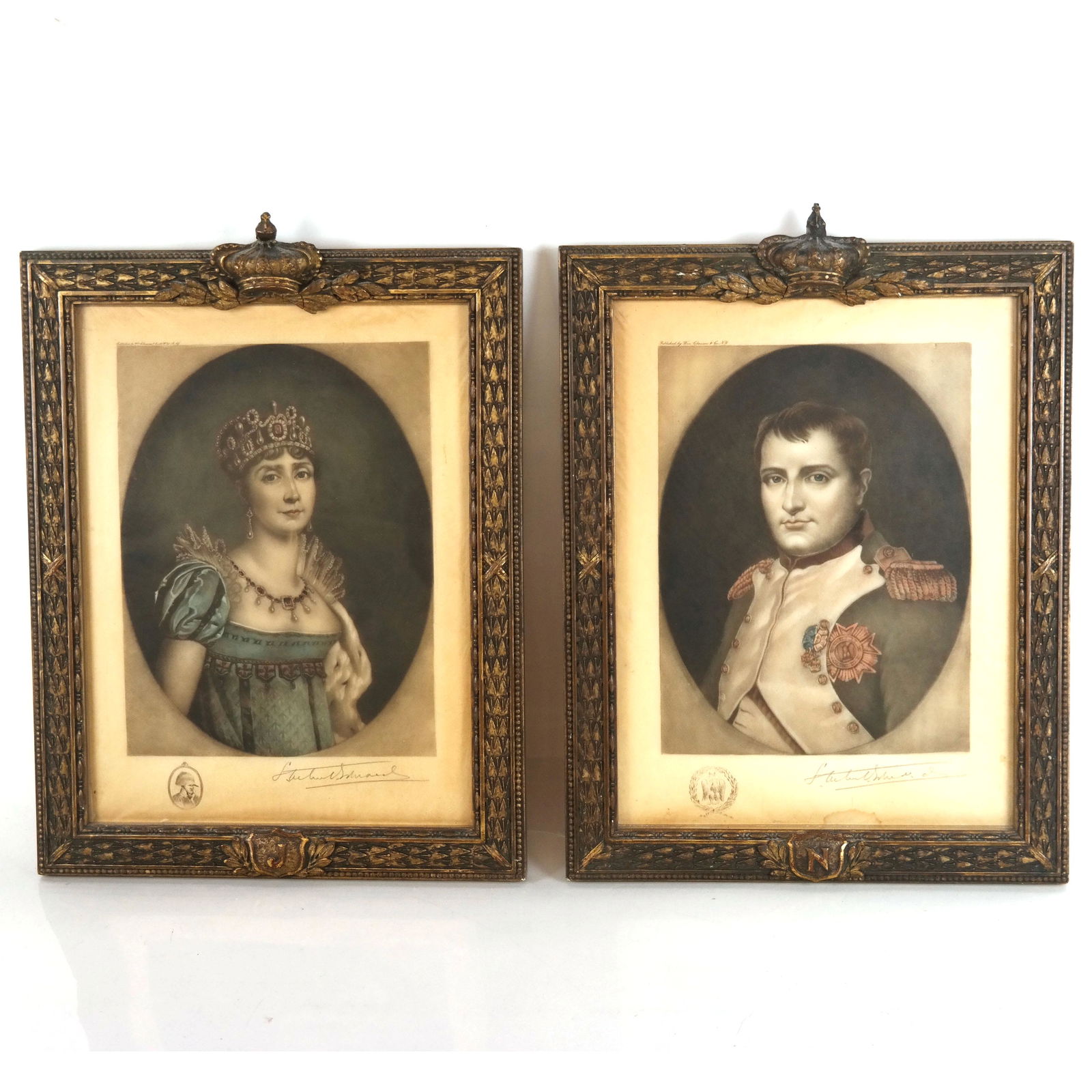 Hand-Colored Prints of Napoleon & Josephine (1 of 14)