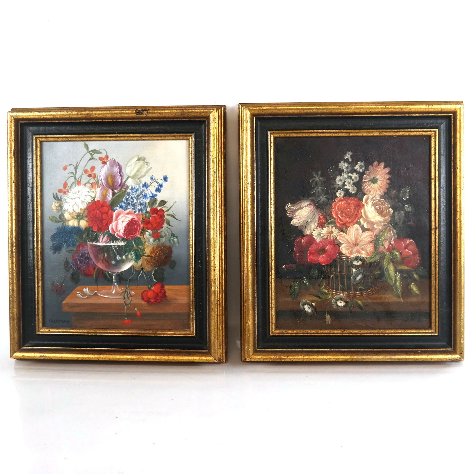 PALOMAR: Pair of Framed Still Life Paintings (1 of 9)
