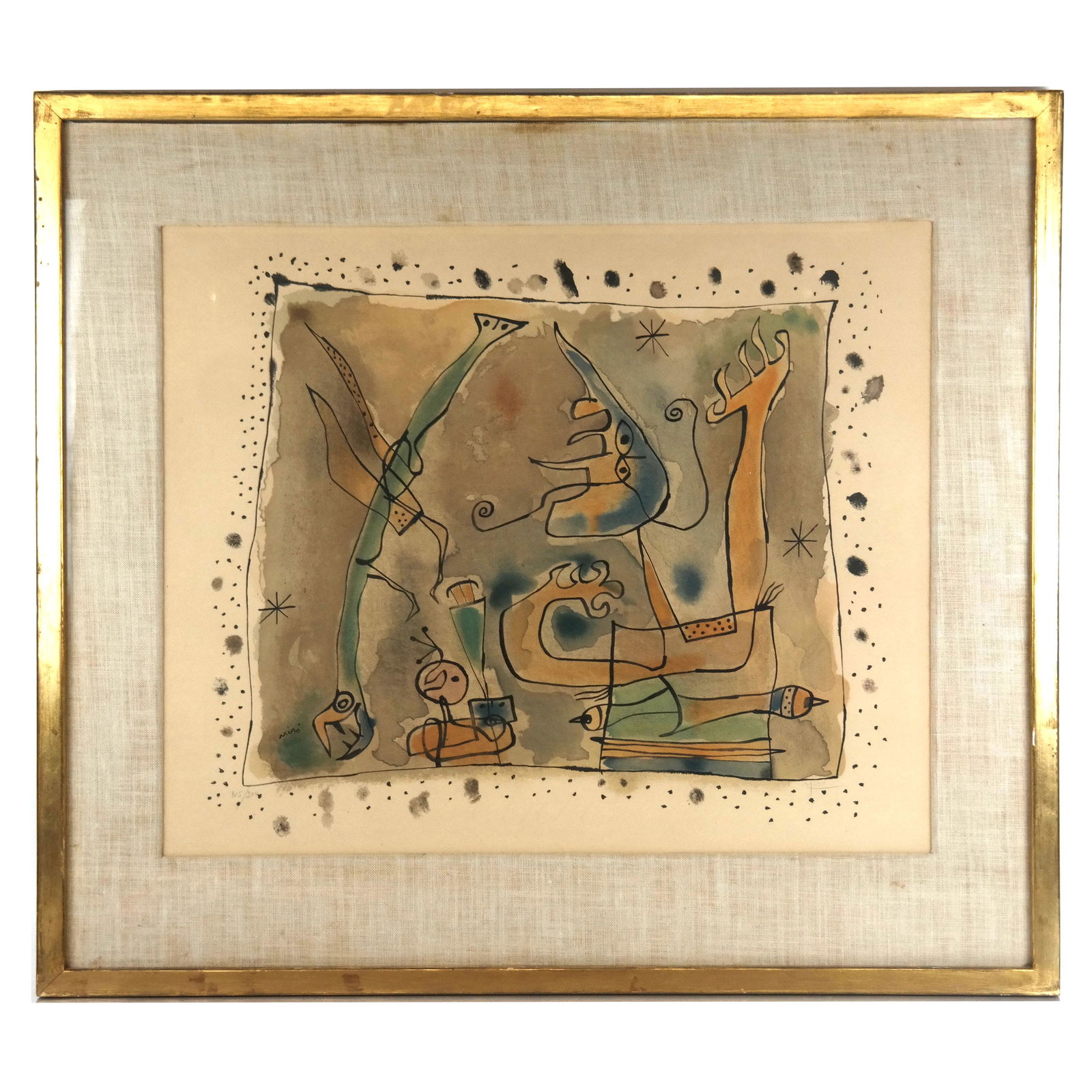 Joan MIRO: Abstract - Lithograph (1 of 10)