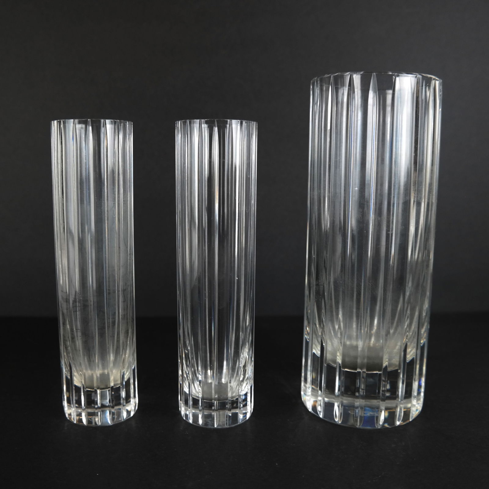 Set of Three Baccarat Vases (1 of 13)