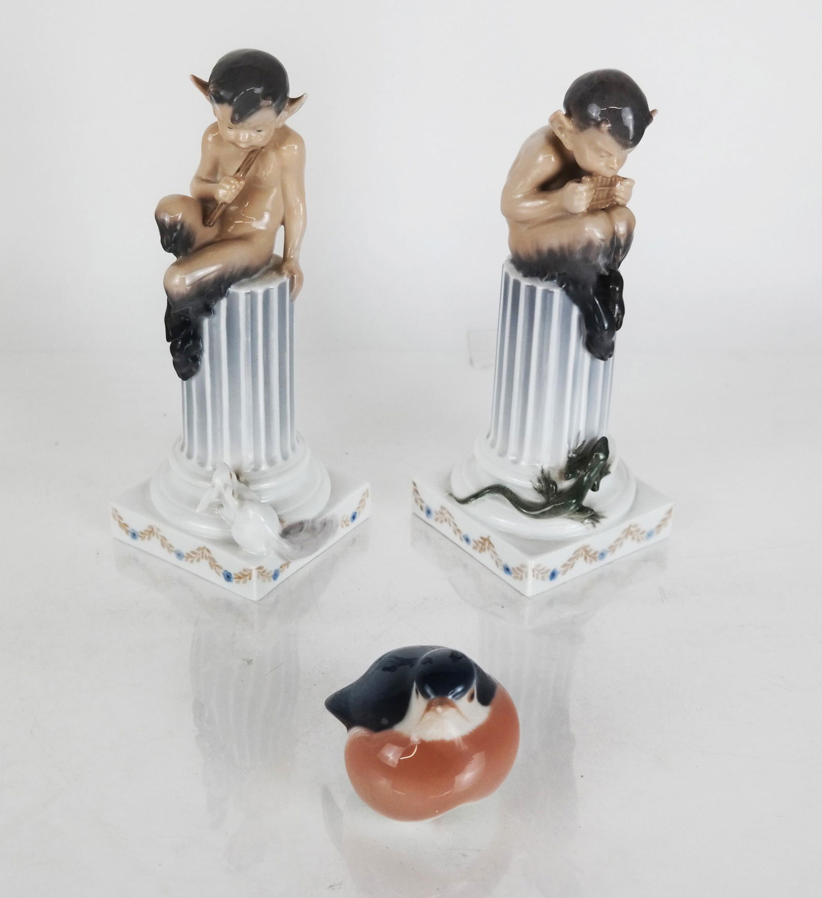 Three Royal Copenhagen Child Satyrs (1 of 11)