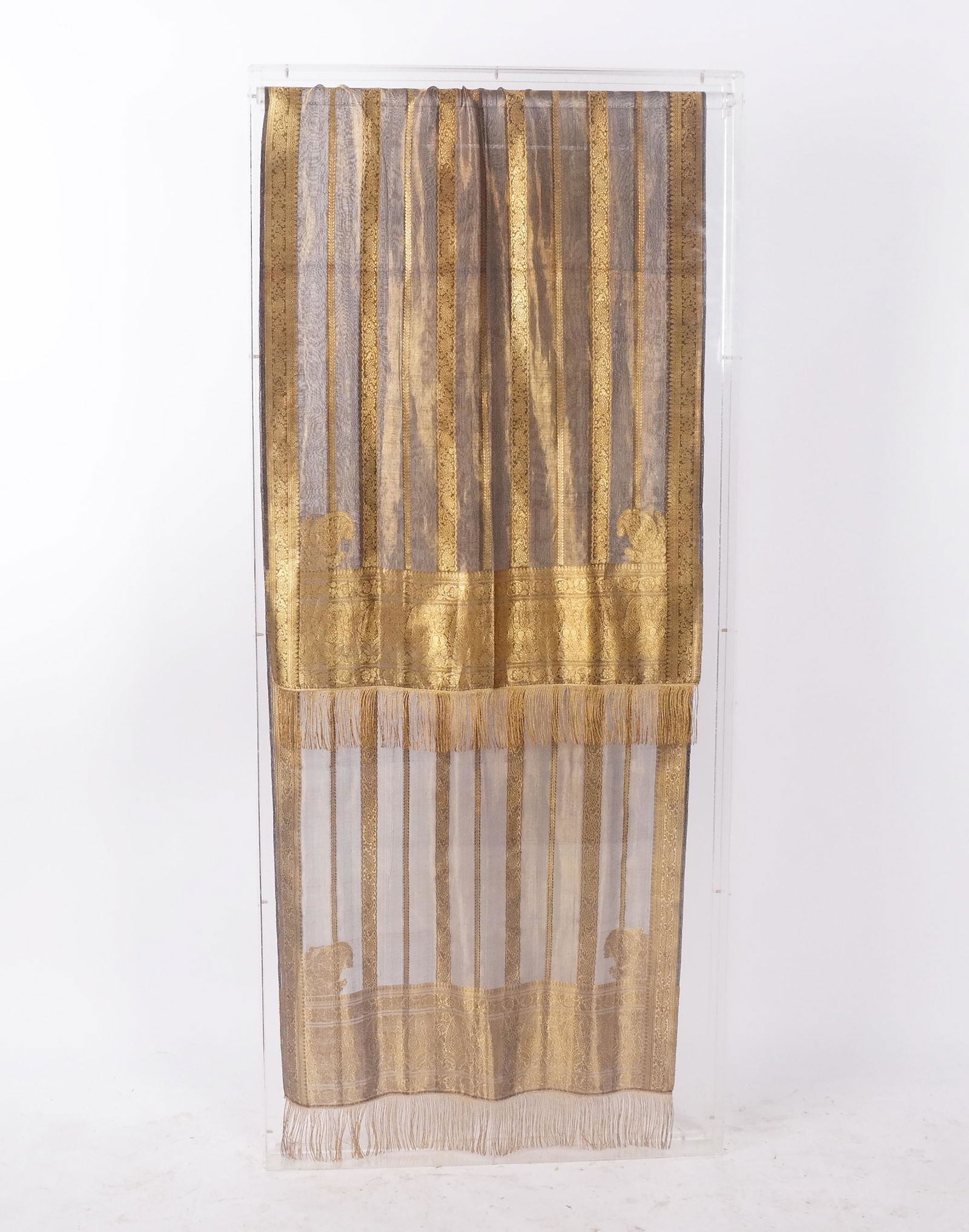 Indian Gilt Thread Textile (1 of 13)