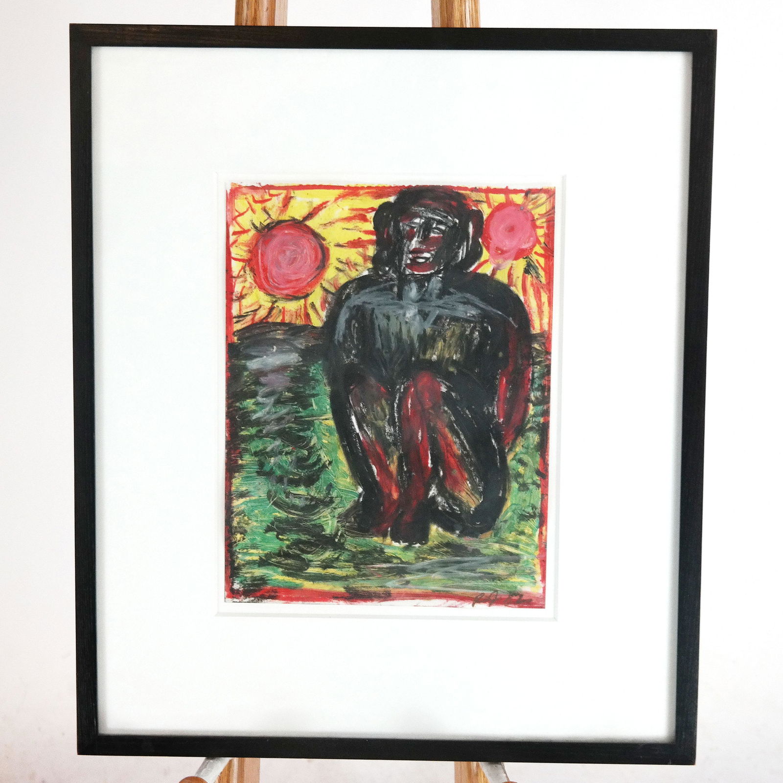 Roberto JUAREZ: "Two Suns" - Pastel Painting (1 of 8)