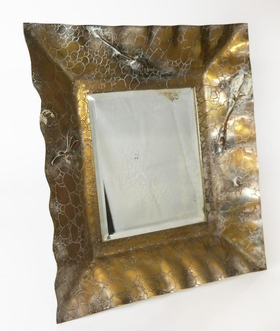 Early 20th C. Mixed Metals Mirror (1 of 10)