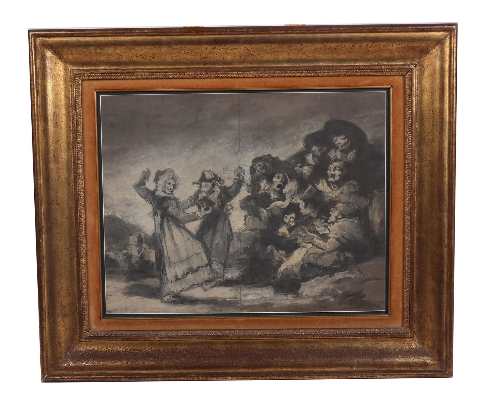 Asensio JULIA: "Baile de Mascaras" - Watercolor (1 of 6)