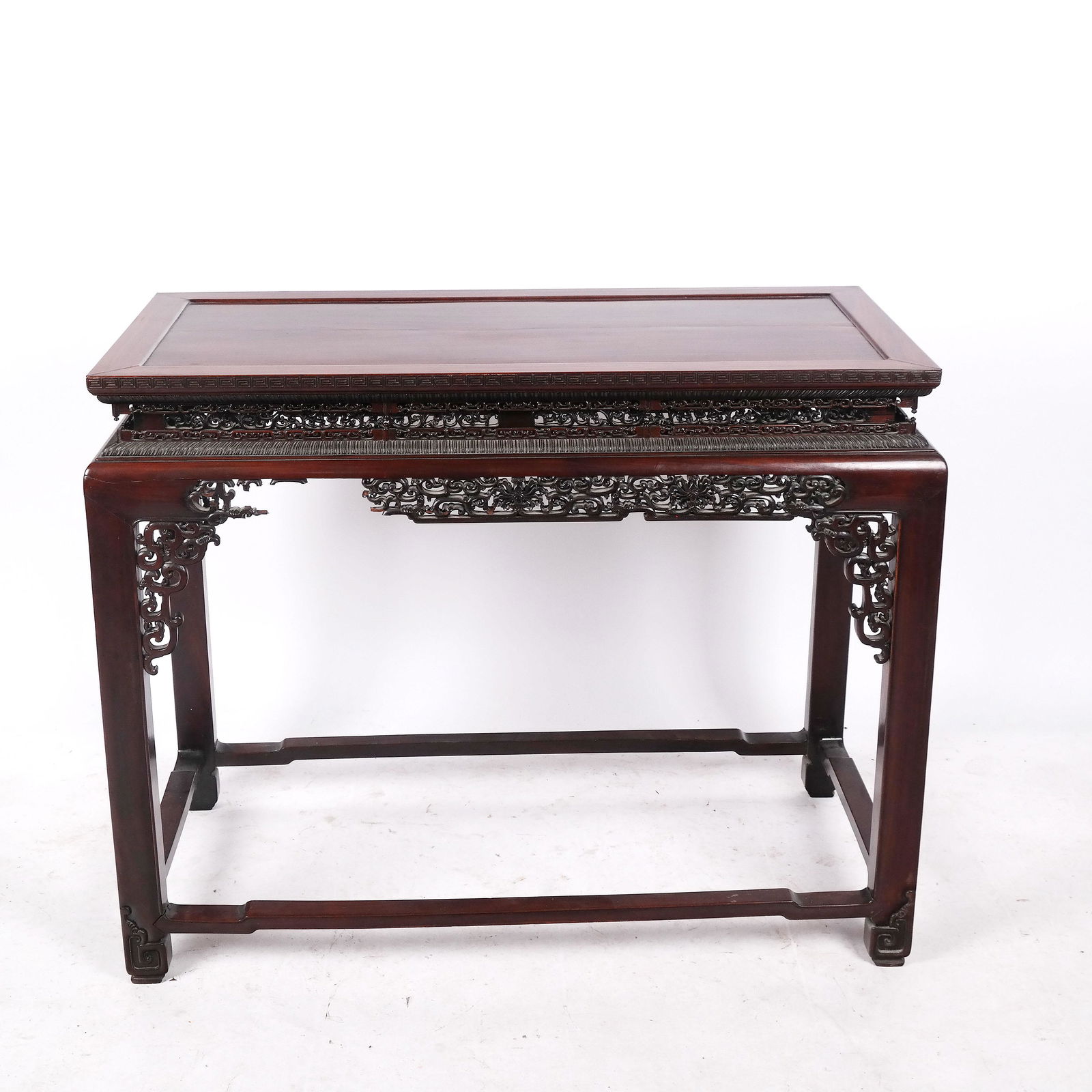 Chinese Intricate Carved Center Table (1 of 9)