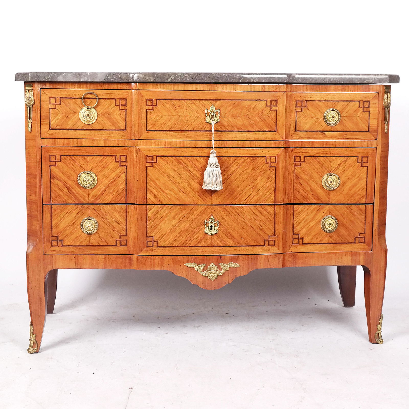 Antique French Marble Top Commode (1 of 11)