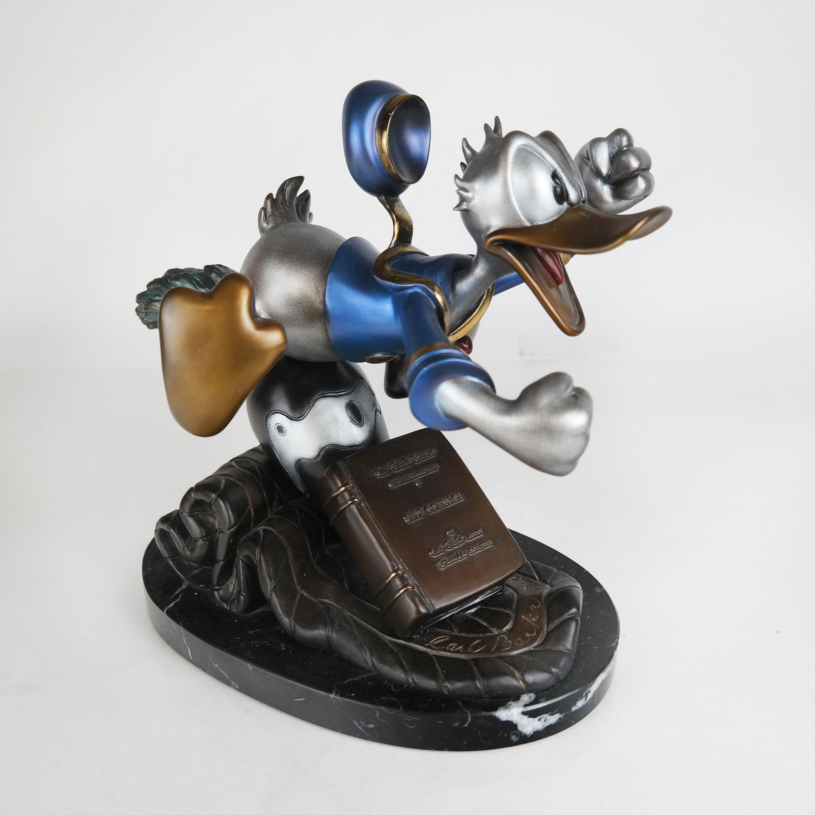 Carl Barks Studio Donald Duck Bronze Sculpture (1 of 18)