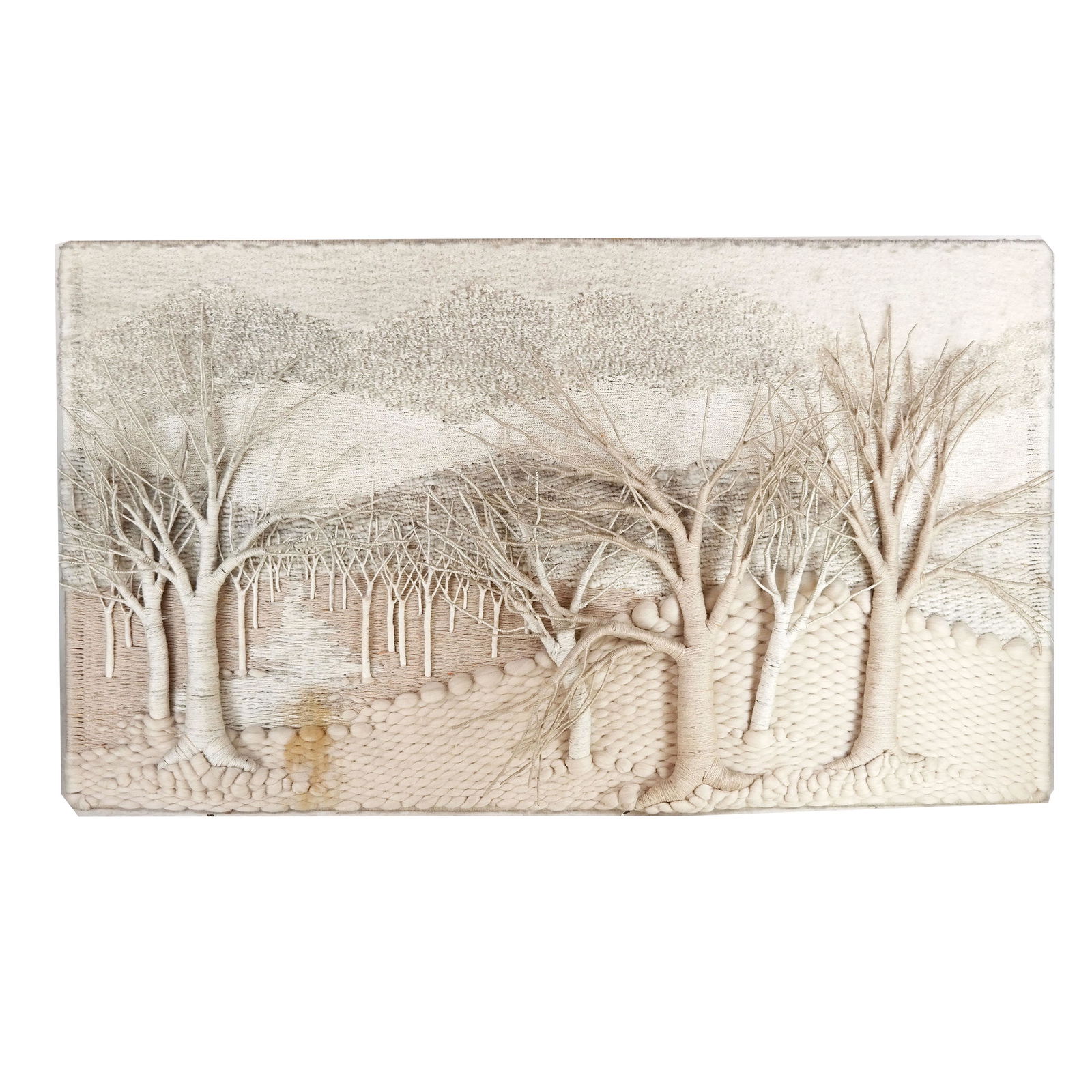 Gloria ROBERTS: Trees - Fiber Wall Sculpture (1 of 8)