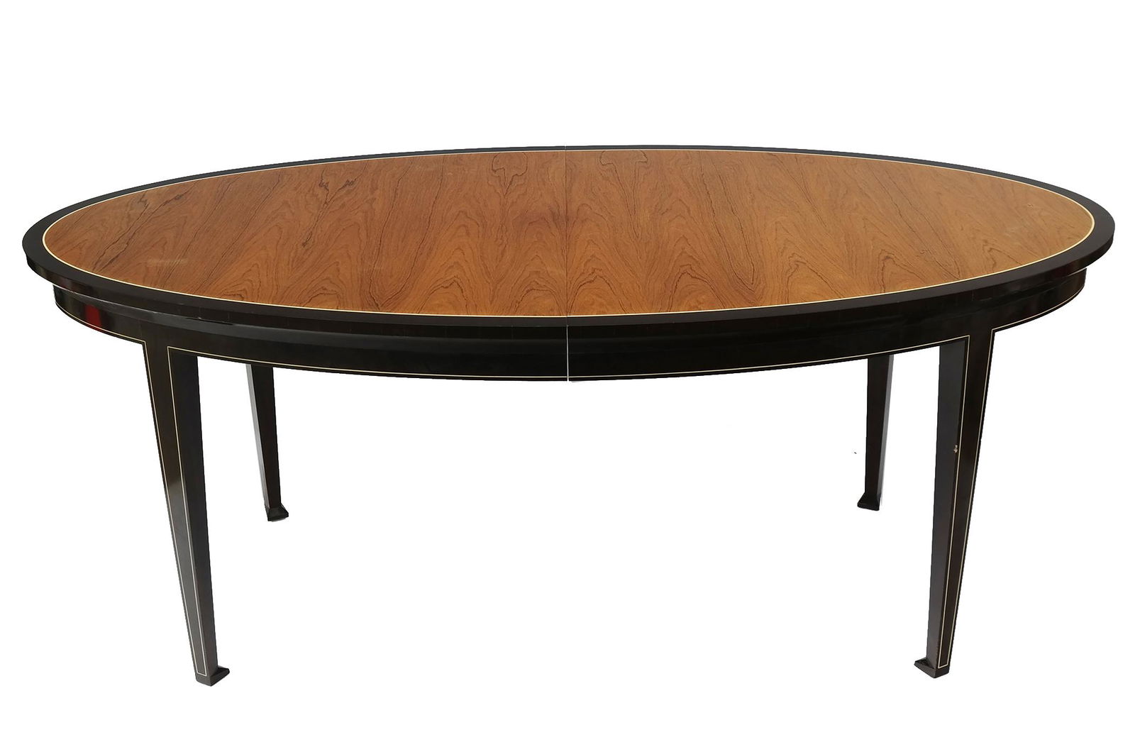 French Art Deco-Style Oval Dining Table (1 of 14)