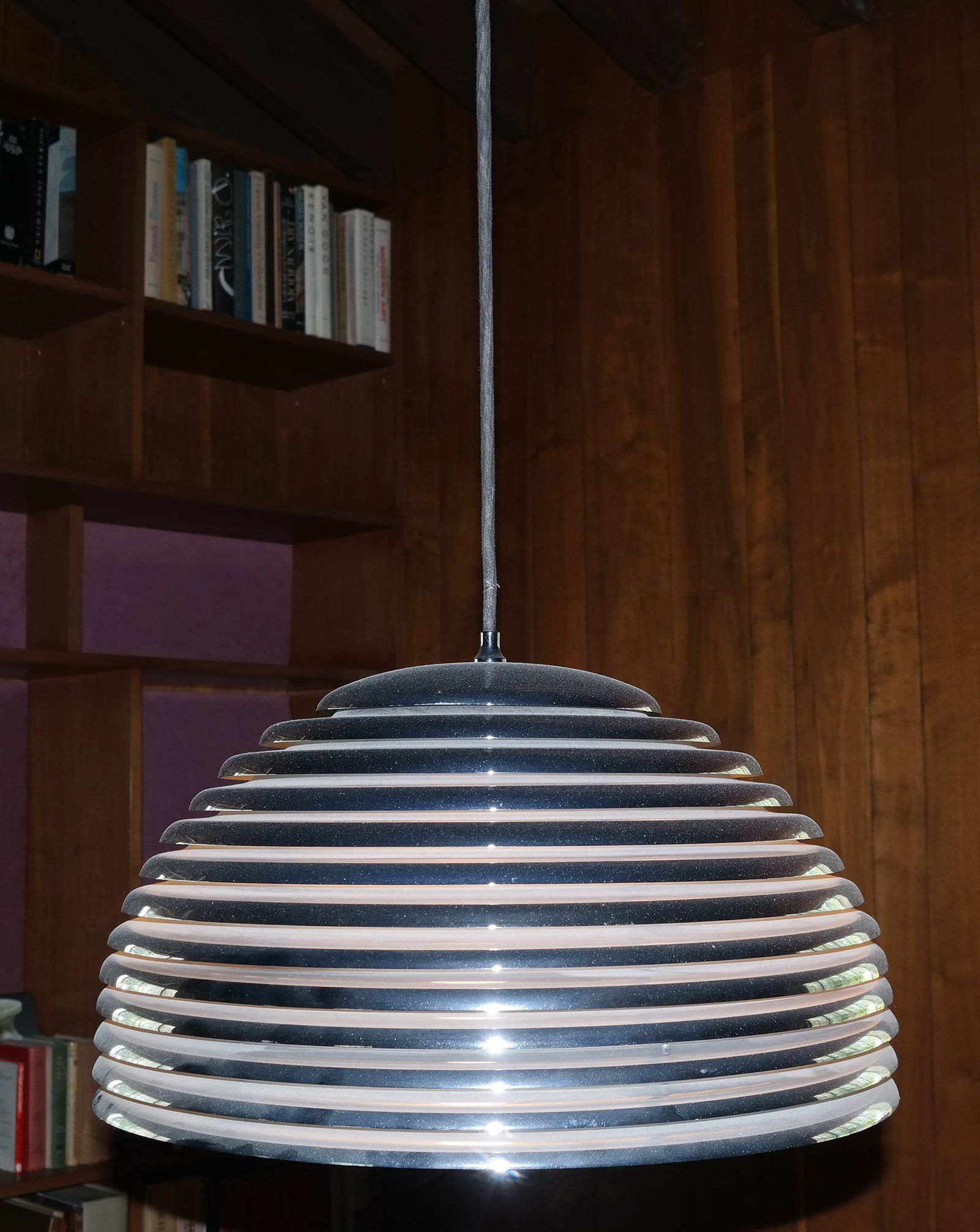 Mid-Century Modern Dome Chandelier (1 of 7)