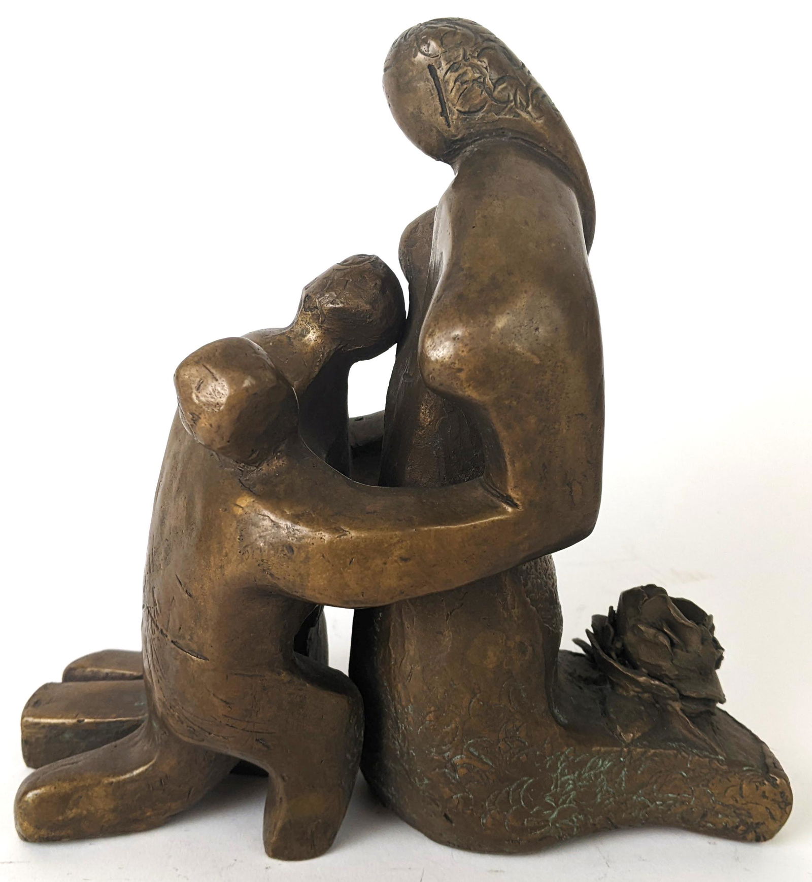 Embracing Figures Bronze Group (1 of 9)