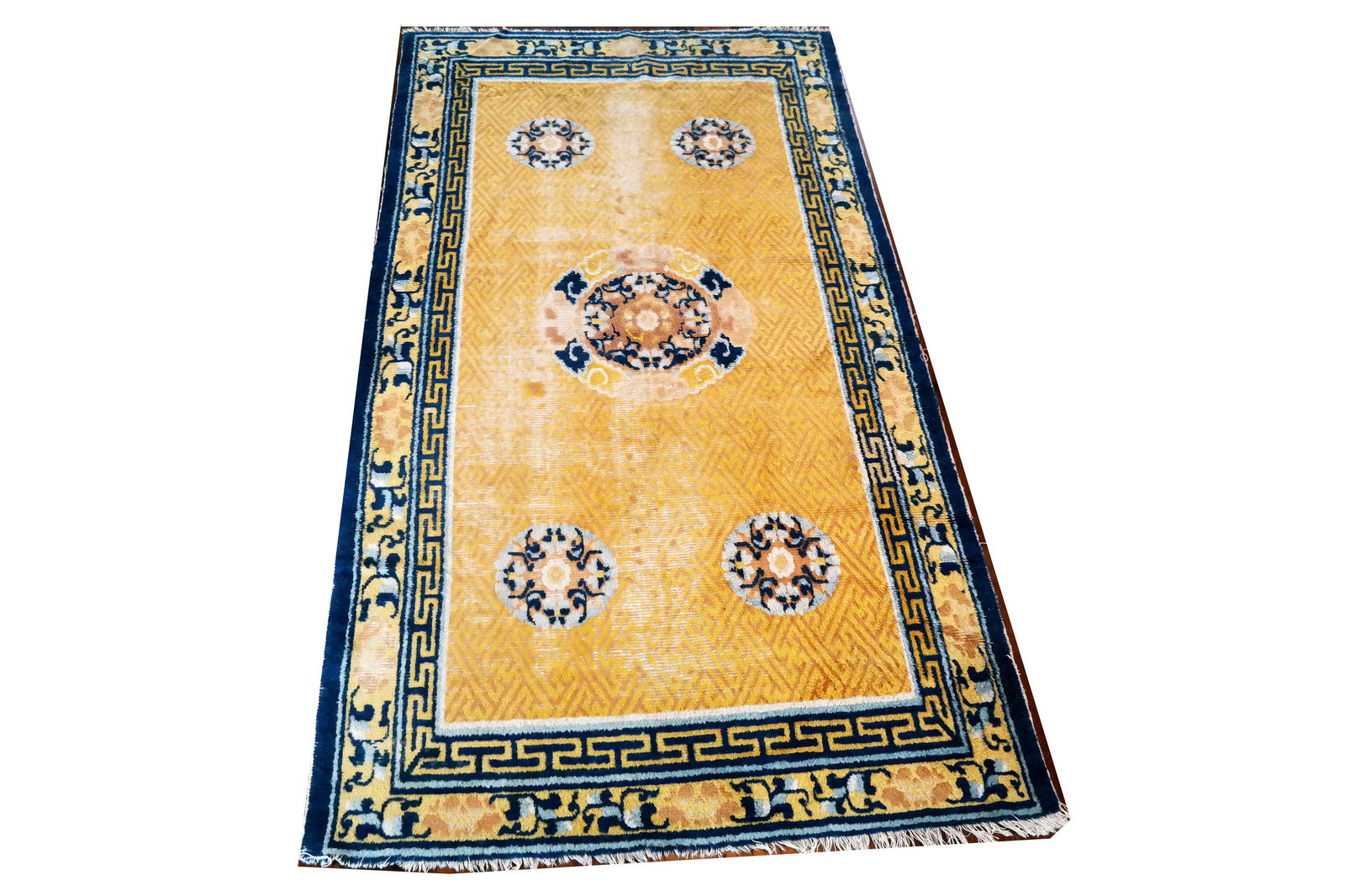 Antique Chinese Ningxia Rug (1 of 10)