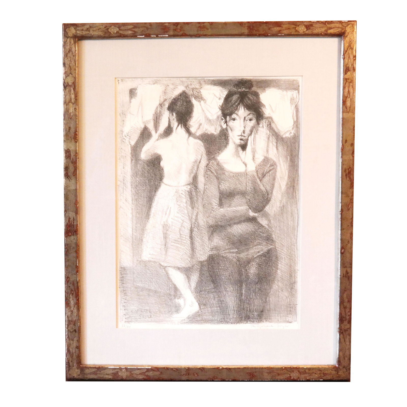 Raphael SOYER: Two Women - Lithograph (1 of 8)