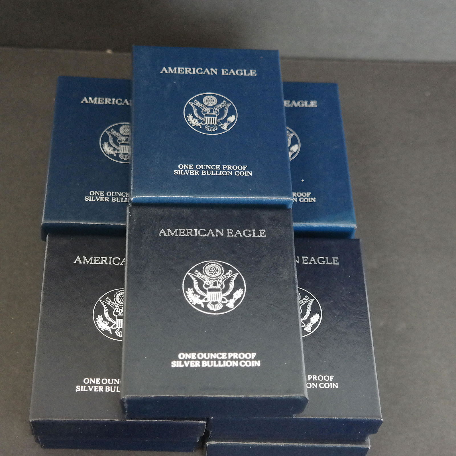 Ten (10) American Eagle 1 Oz. Silver Coins (1 of 5)