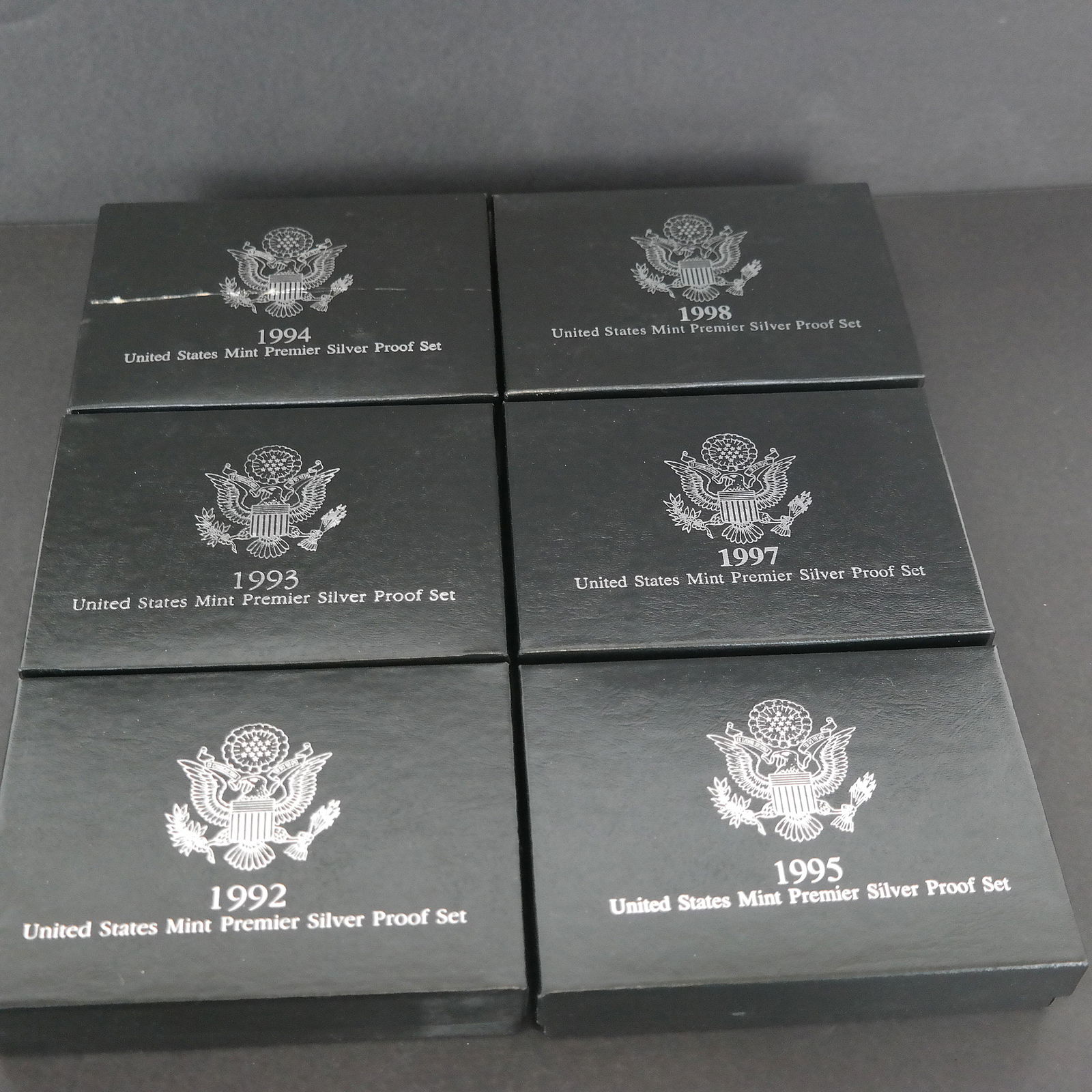 U.S. Mint Premier Silver Proof Sets (6) (1 of 10)