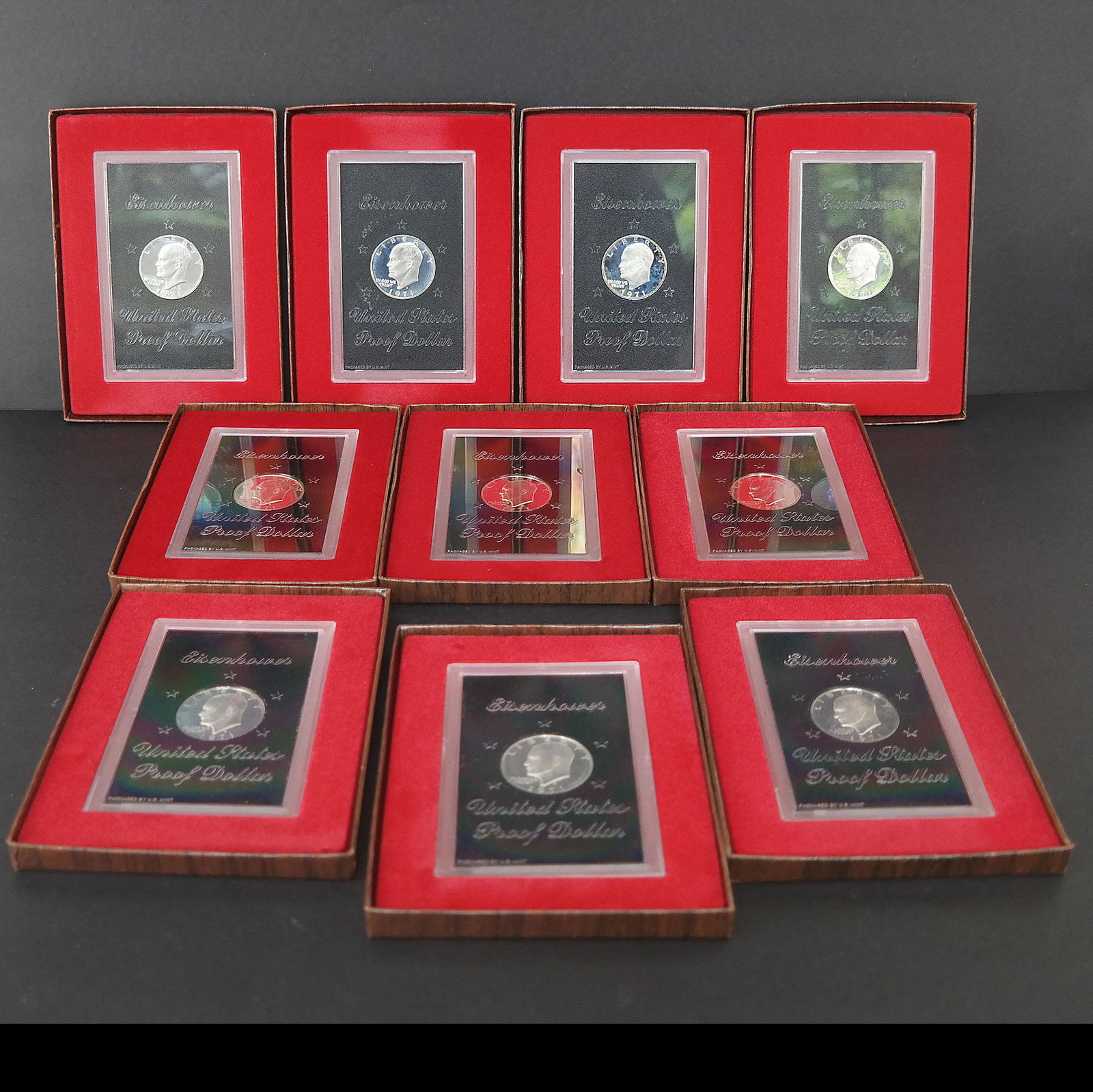 Eisenhower U.S. Proof Dollars 1971 (10) (1 of 6)