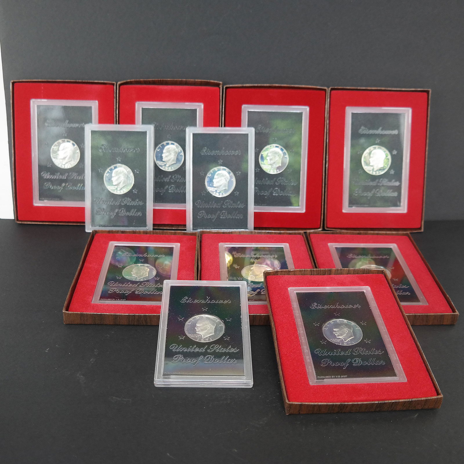 Eisenhower U.S. Proof Dollars 1971 (11) (1 of 12)