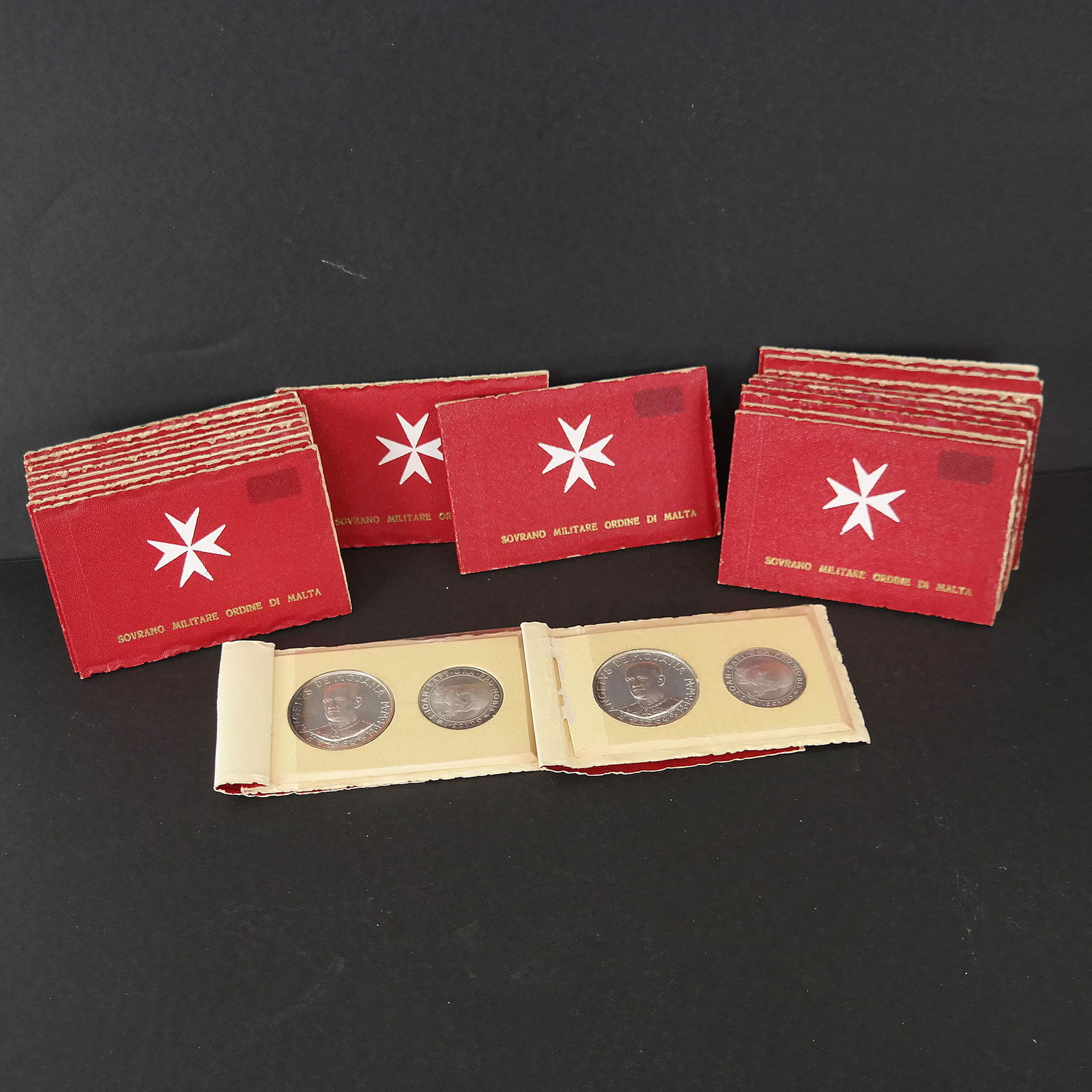 22 Sovrano Militare Ordine di Malta Coin Sets (1 of 4)