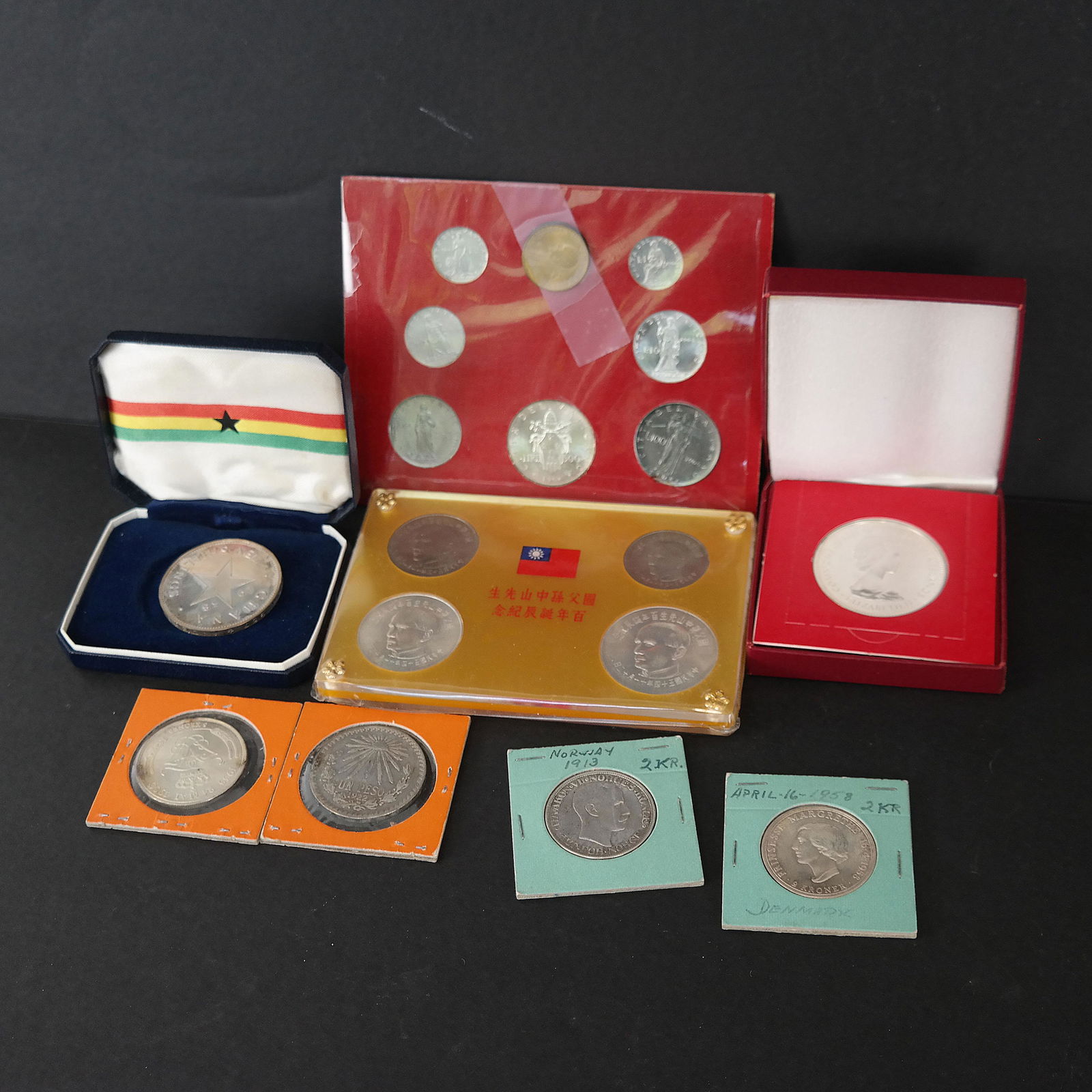 Assorted Coin Proof Sets: Vatican, Others (1 of 18)