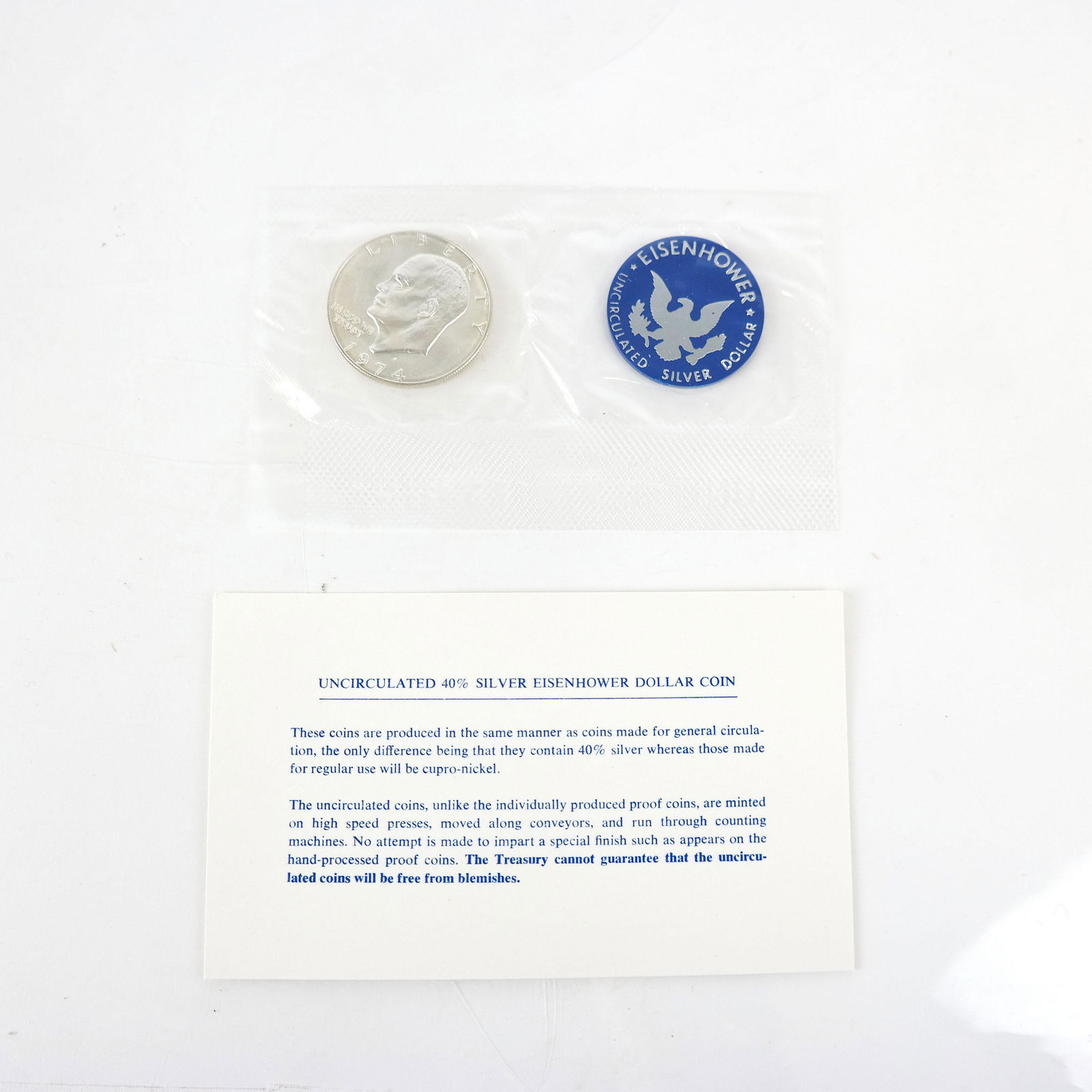 14 Eisenhower Uncirculated Silver Dollars (1 of 18)