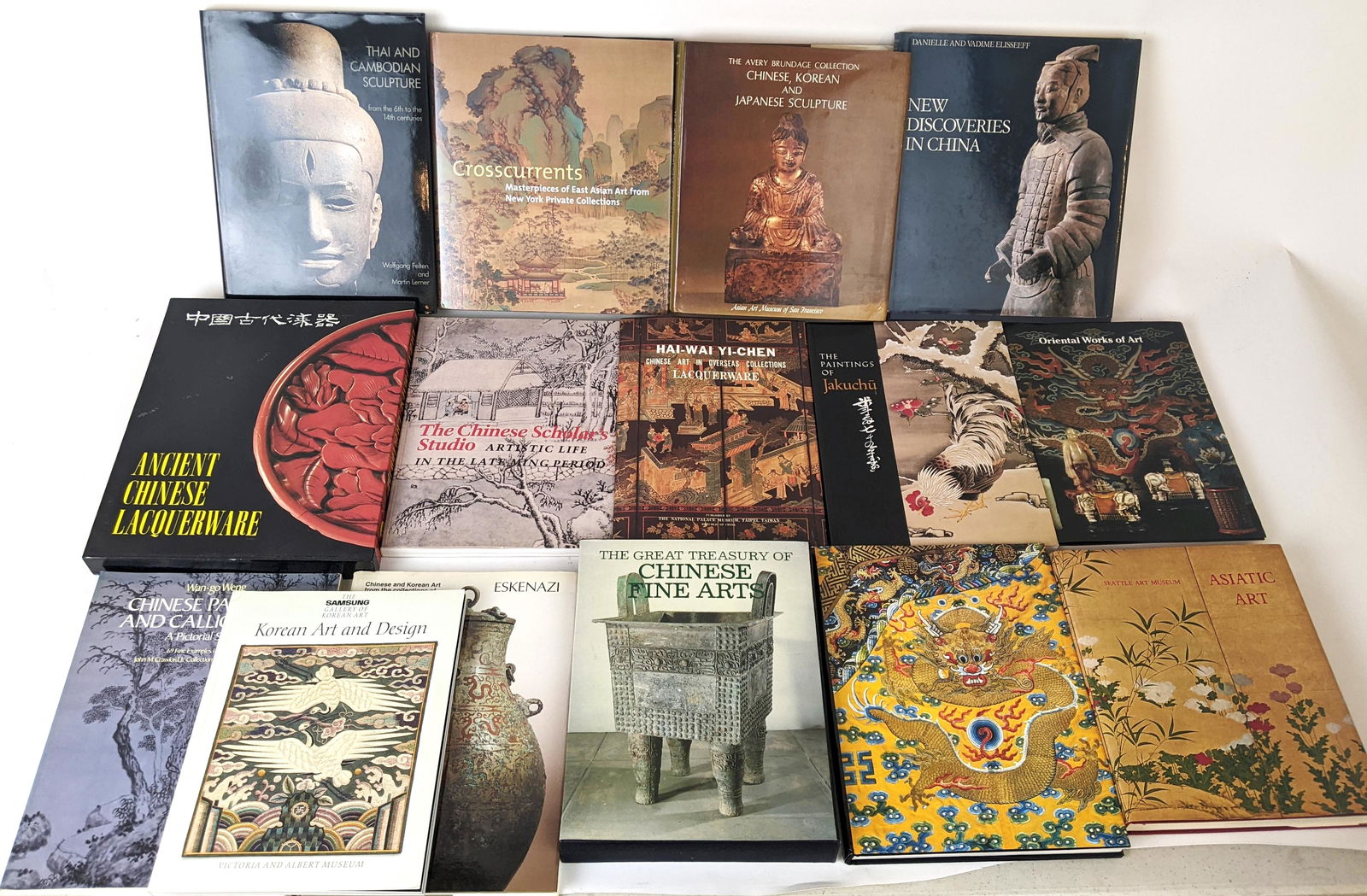 13 Volumes of Chinese Art Books (1 of 10)