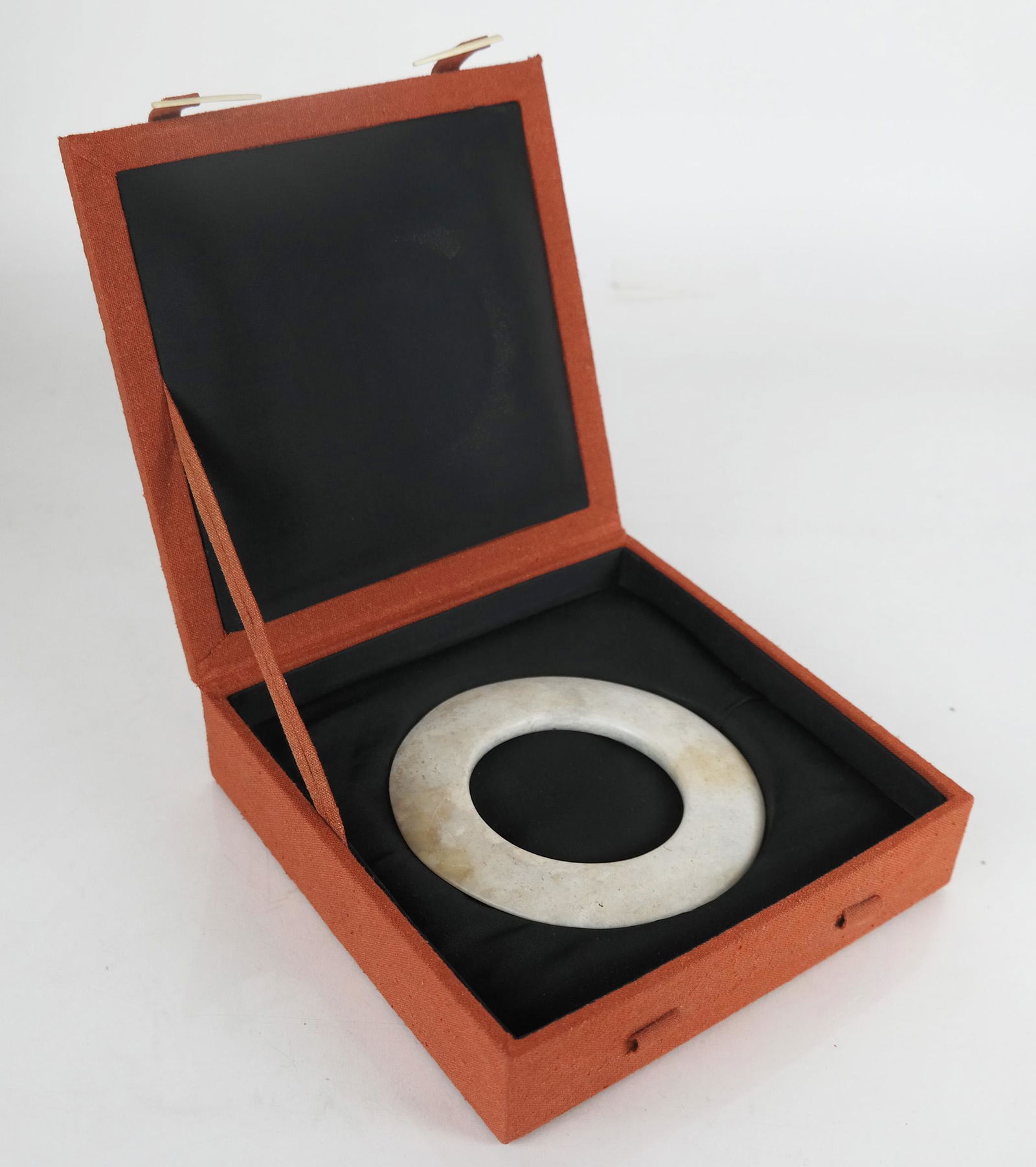 Chinese Archaic Calcified Jade Bi-Form Disc (1 of 7)