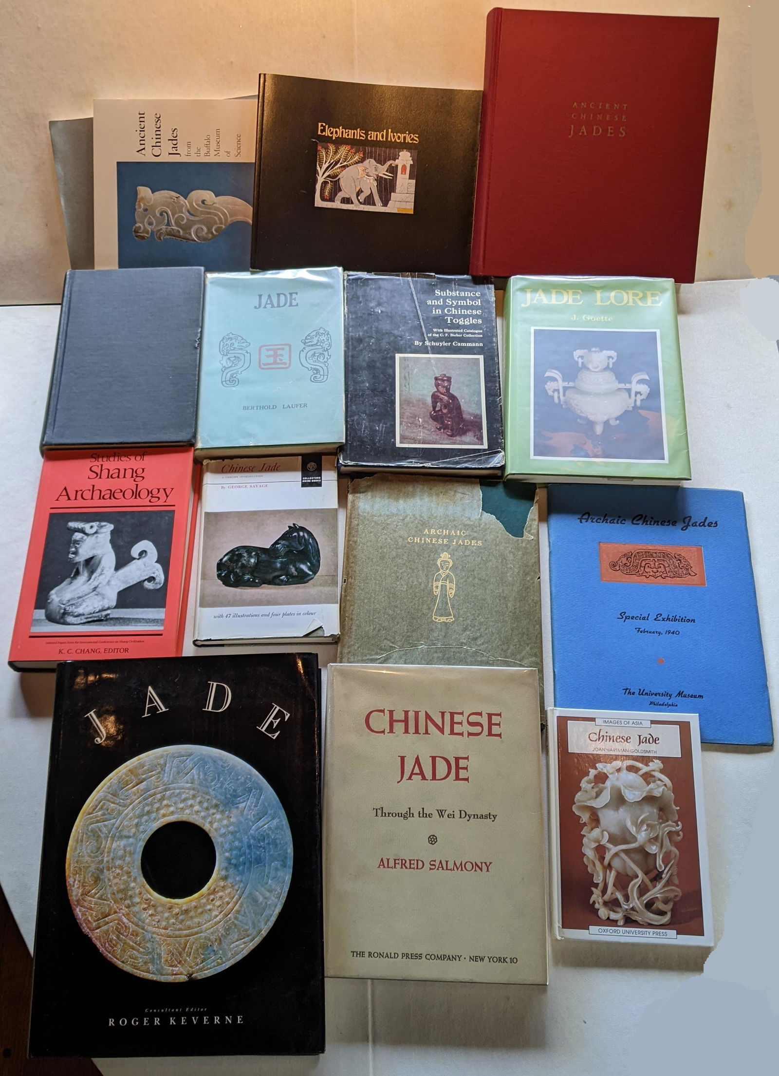 15 Books & Catalogs on Jade (1 of 15)