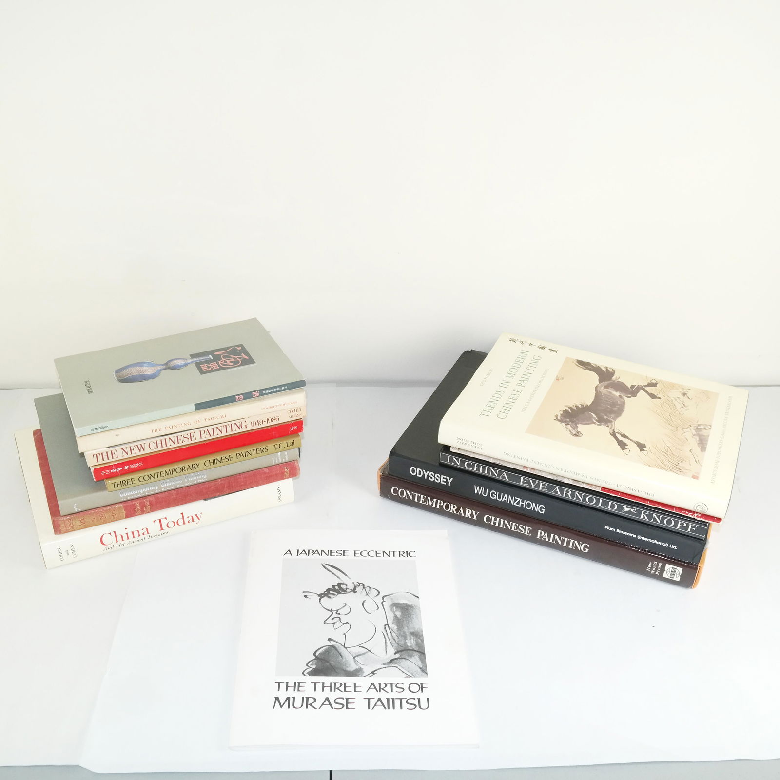 12 Books on Modern Chinese Paintings (1 of 7)