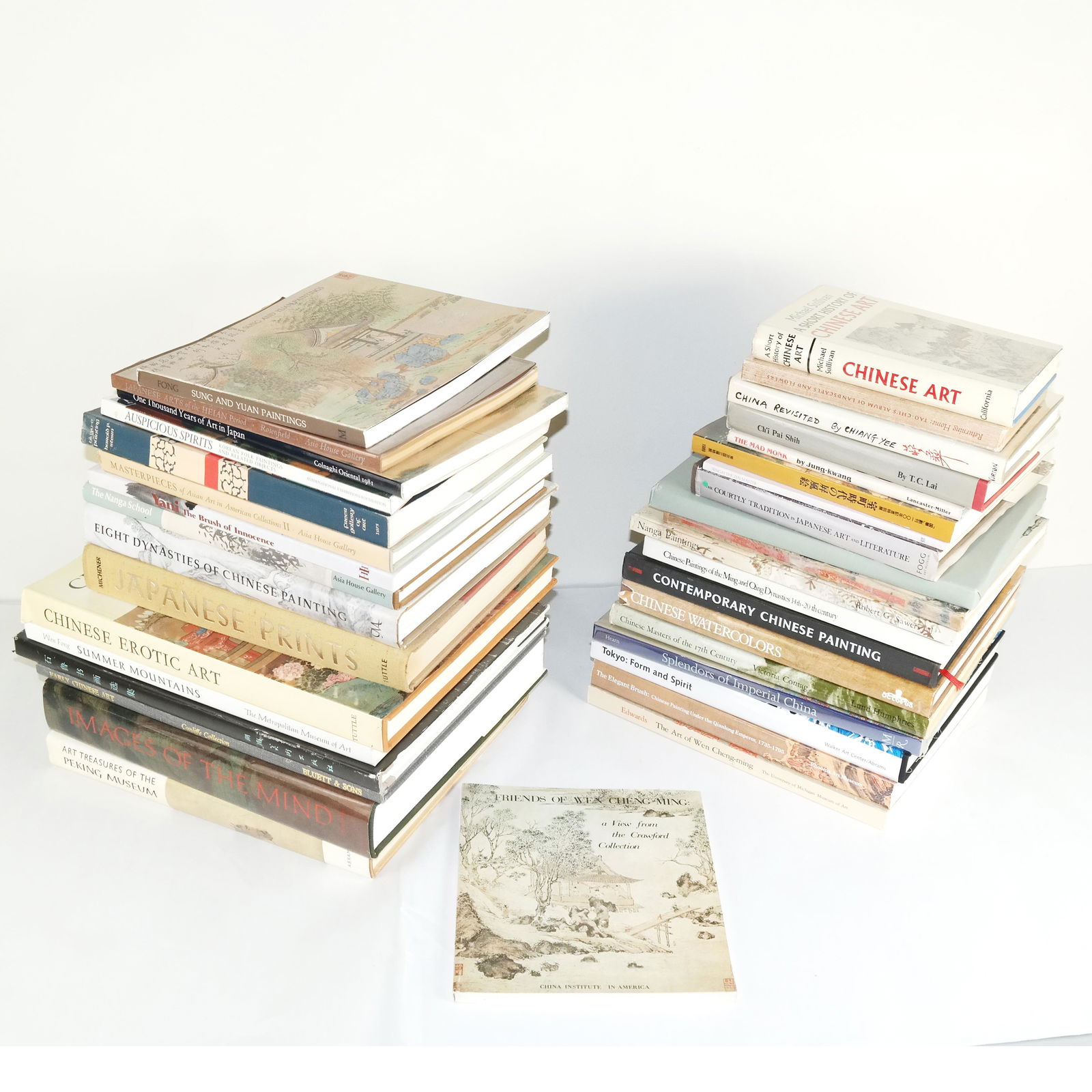 Large Lot of Books on Chinese & Japanese Paintings (1 of 7)