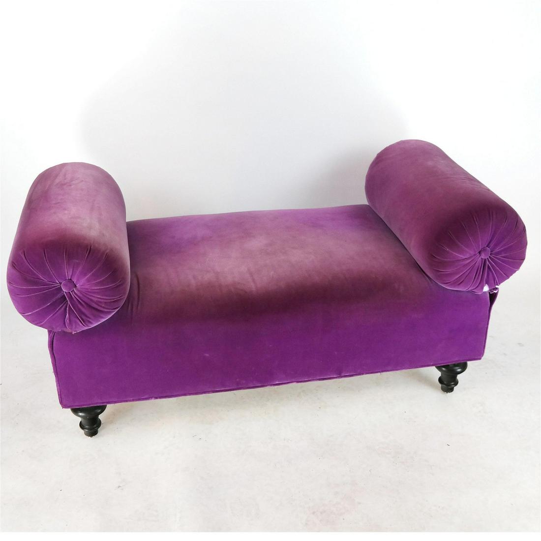 Modern Contemporary Purple Window Bench (1 of 6)