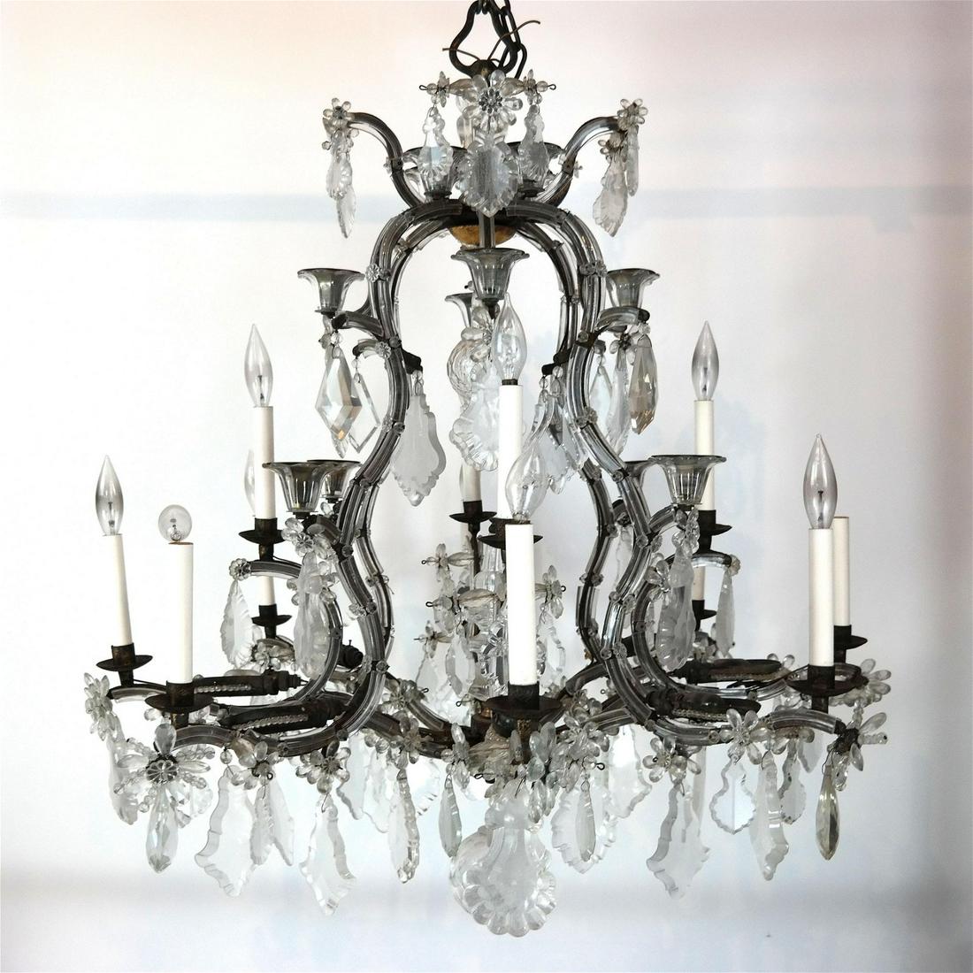 Venetian-Style 12-Light Chandelier (1 of 18)