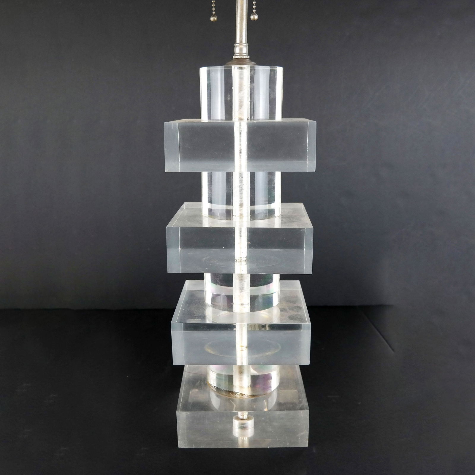 Karl Springer-Style Skyscraper Lamp (1 of 8)