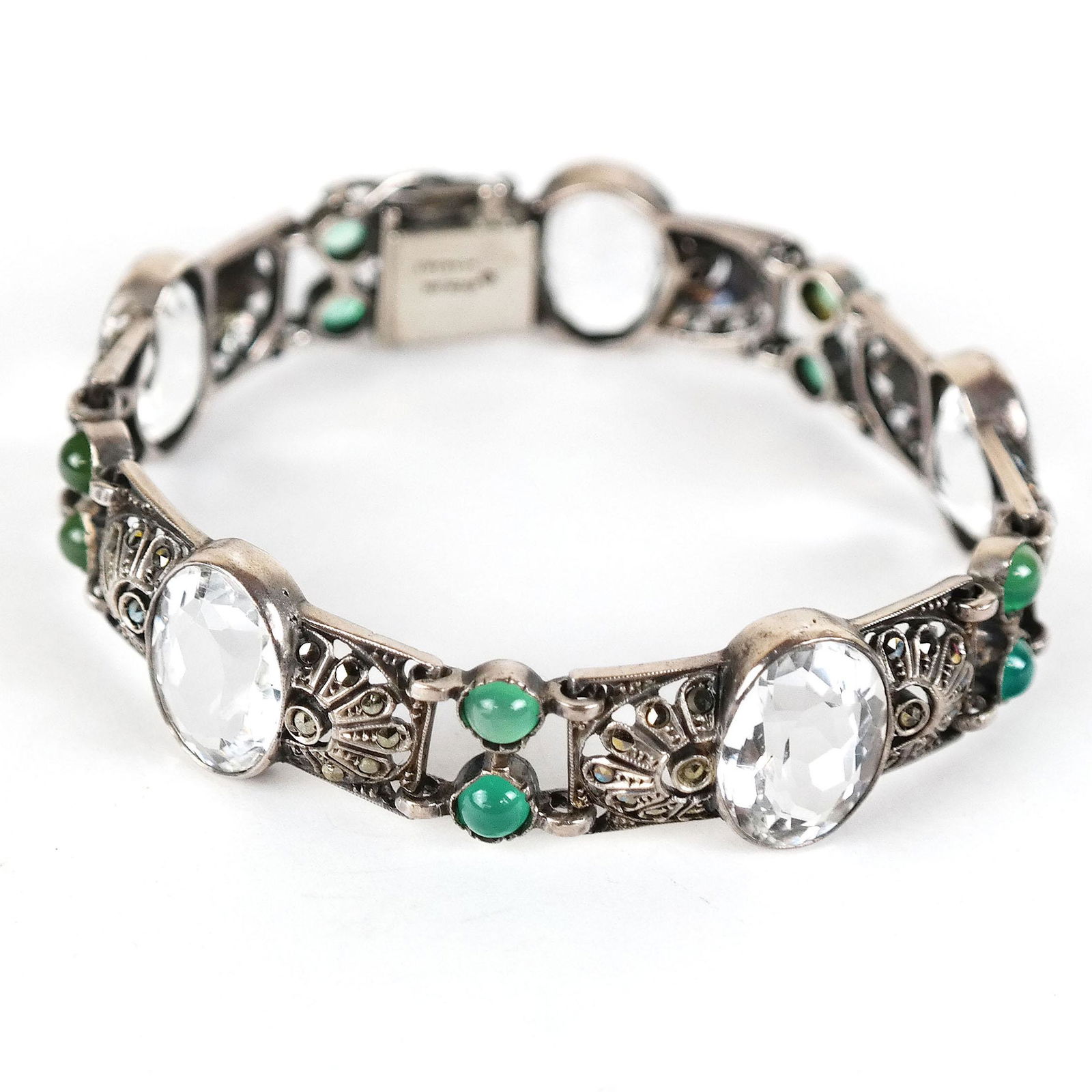 German Sterling Silver Bracelet (1 of 10)