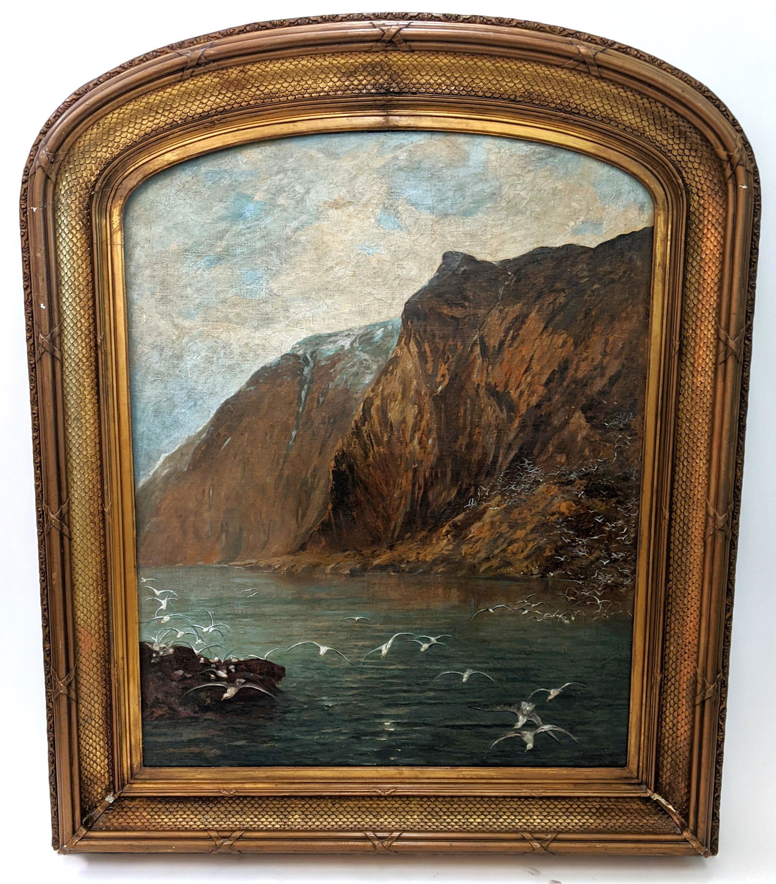 Edward GAY: Rocky Coast - Oil Painting (1 of 18)