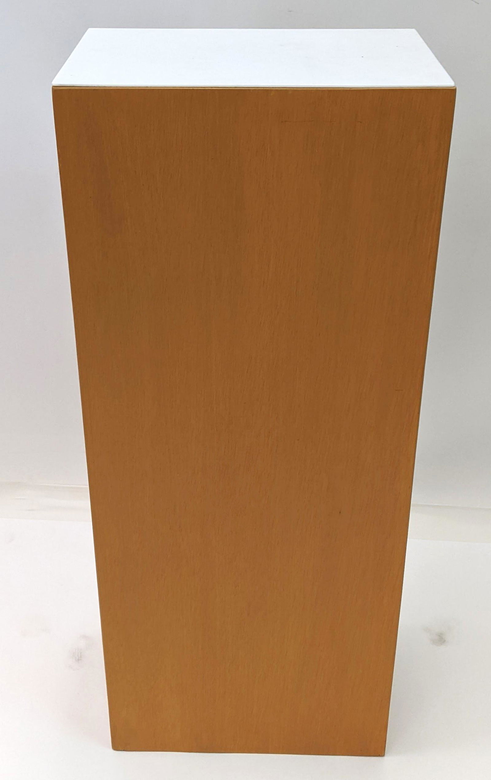 Formica Top Bleached Wood Pedestal (1 of 6)