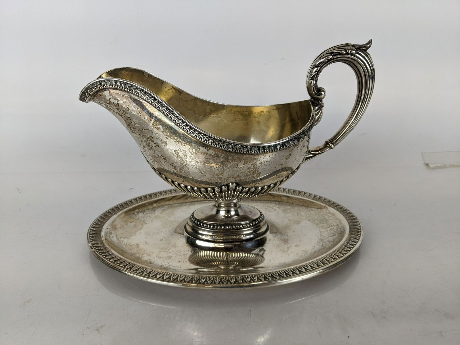 Russian Silver Gravy Boat (1 of 12)