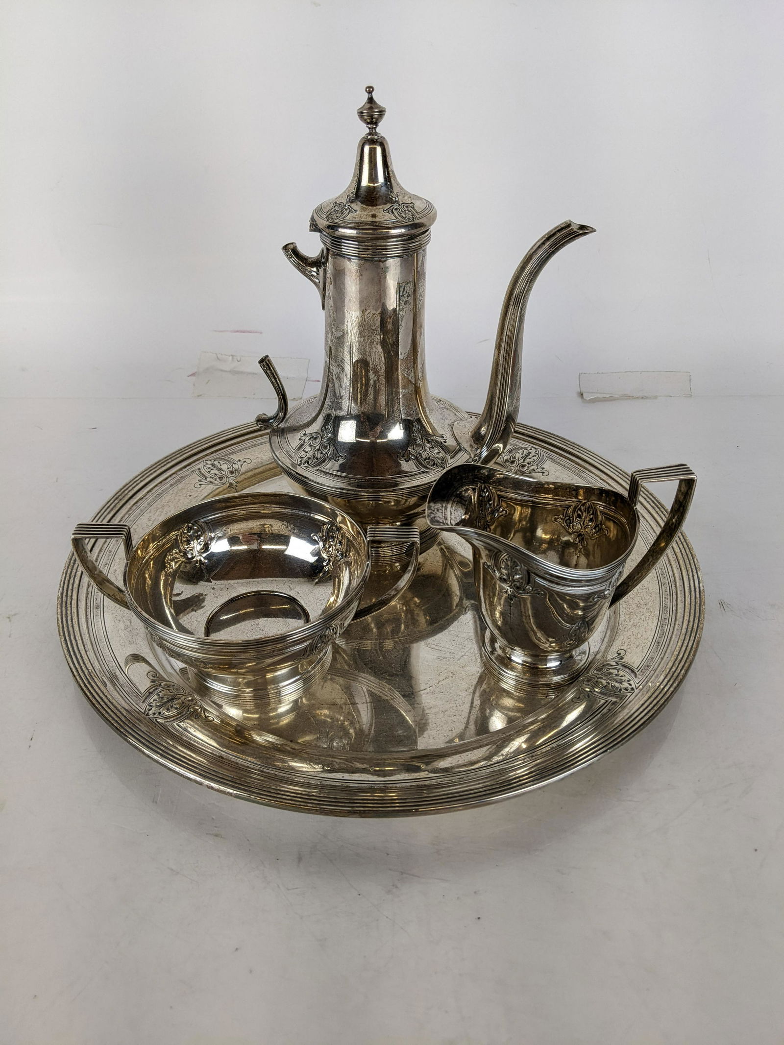 Black, Starr & Frost Sterling Silver Tea Set (1 of 16)