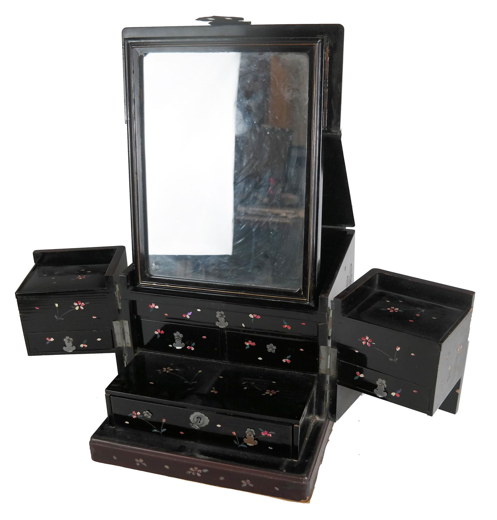 Japanese Decorated Fitted Vanity Box (1 of 13)
