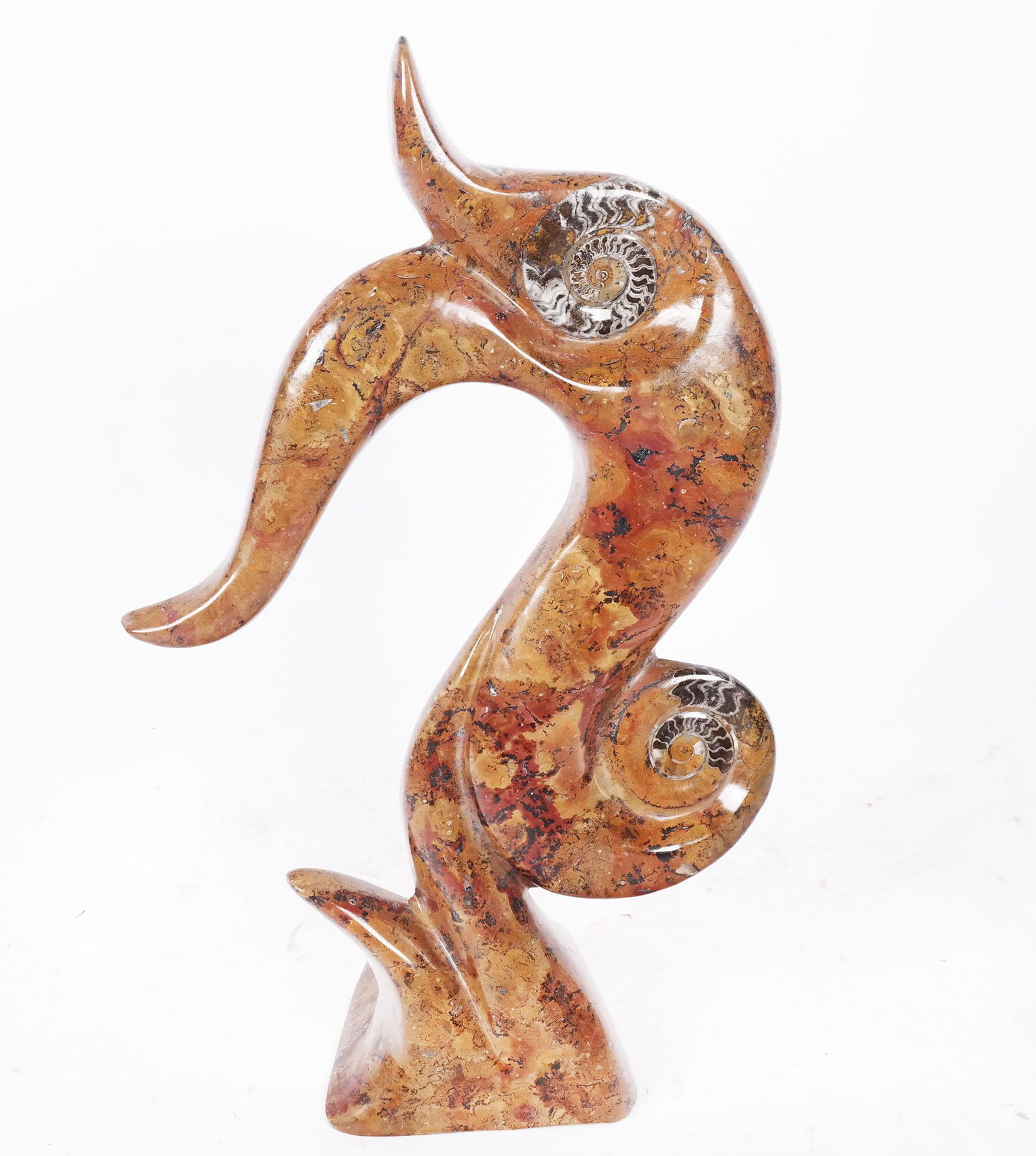 Abstract Carved Marble Sculpture (1 of 8)