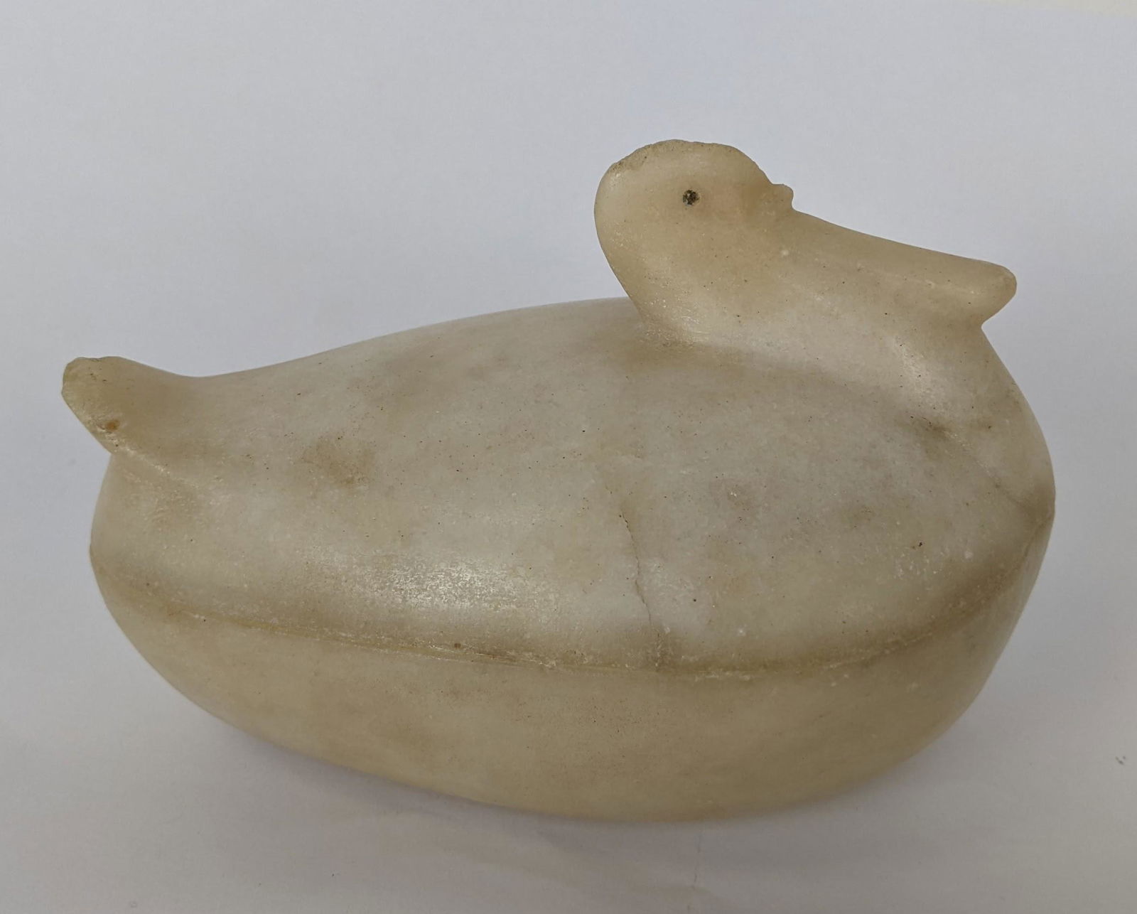 Ancient-Style Egyptian Alabaster Bird Box (1 of 8)
