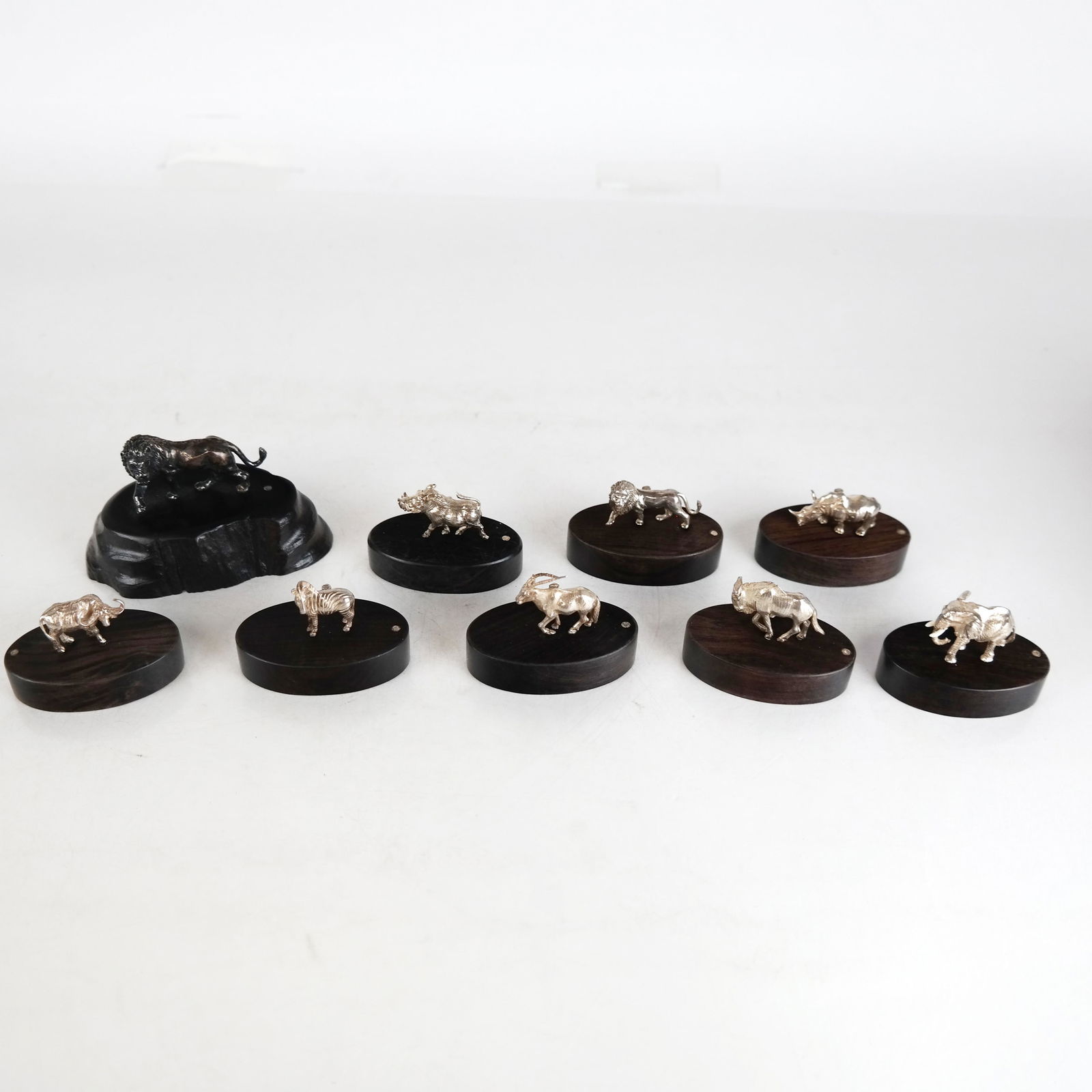 Eight Mavros Silver Place Card Holders, & Other (1 of 17)