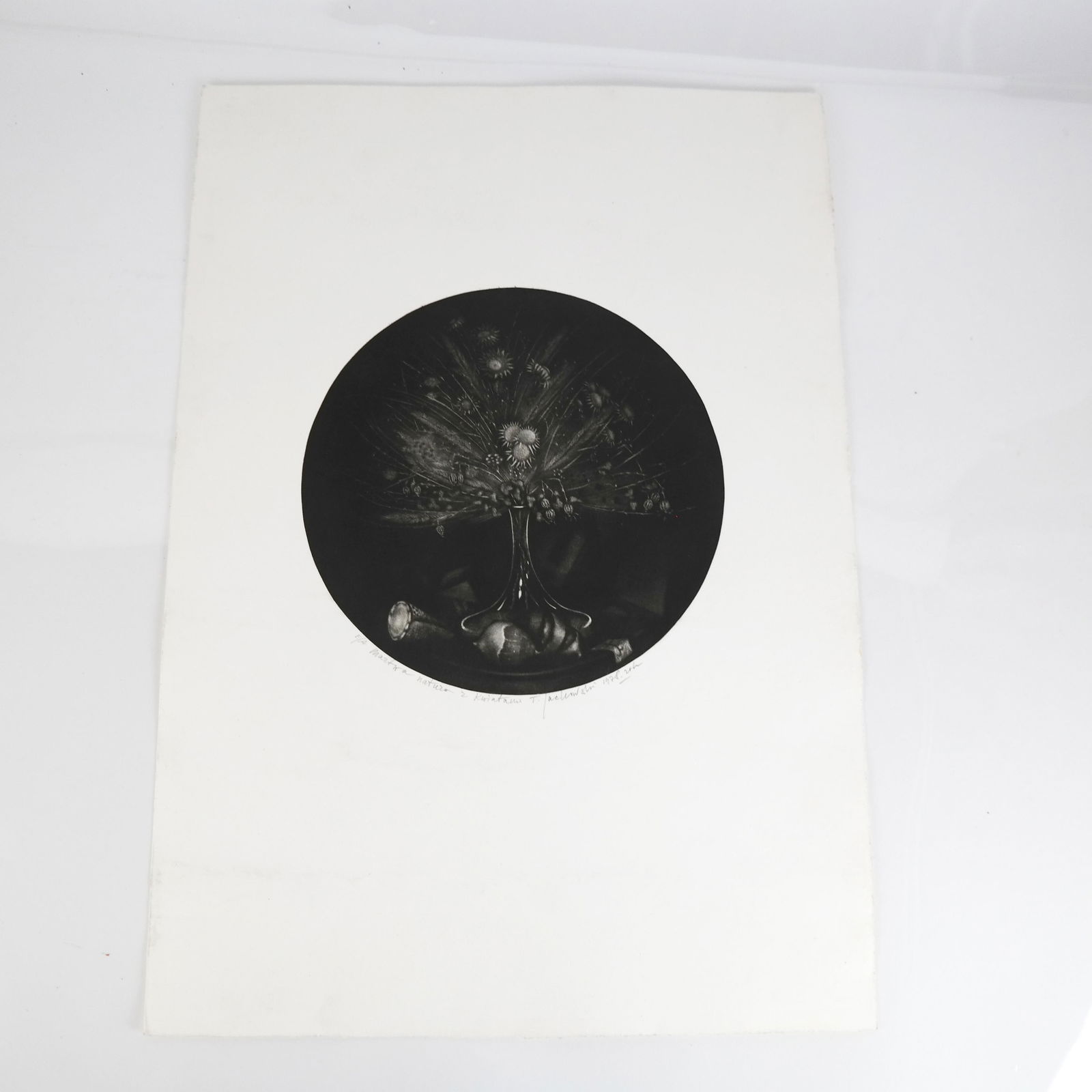 T. JACKOWSKI: Floral Still Life - Lithograph (1 of 5)