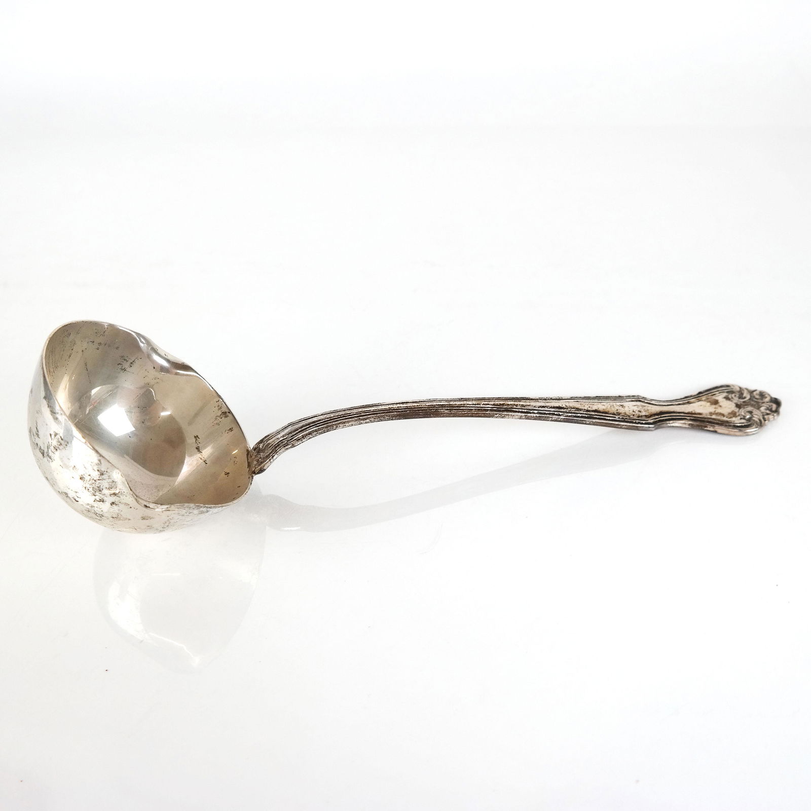 Large Mexican Sterling Silver Ladle (1 of 9)