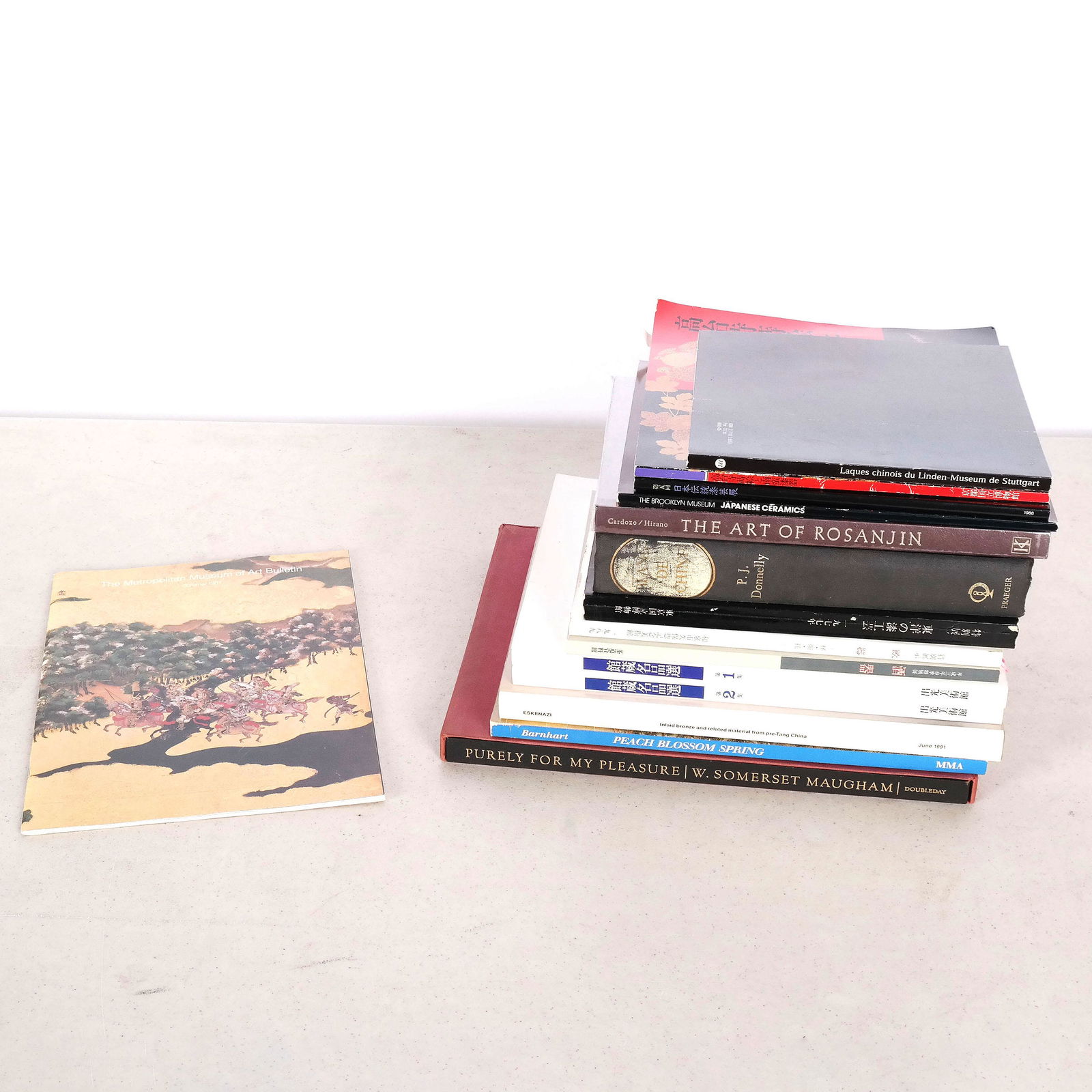 Assorted Lot of Asian Art Books - 15 pcs. (1 of 4)