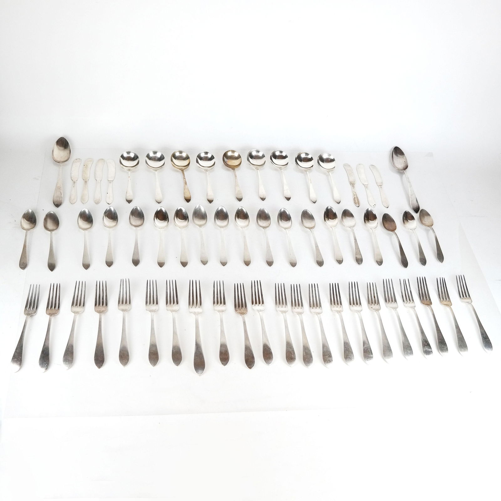59 Piece Sterling Silver Partial Flat Set (1 of 20)