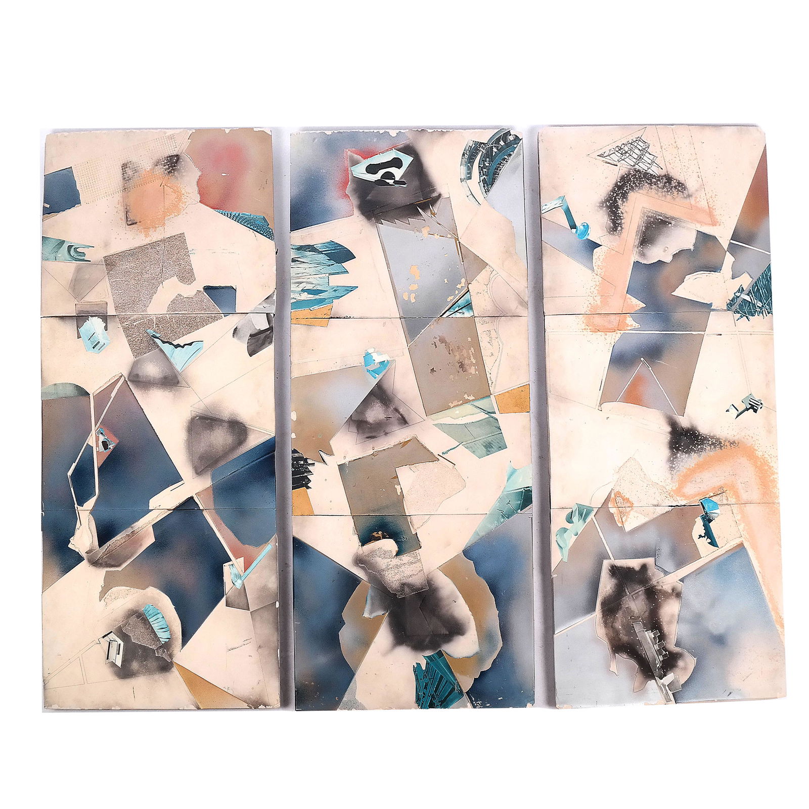 Mark FORMAN: Mixed Media Triptych (1 of 18)