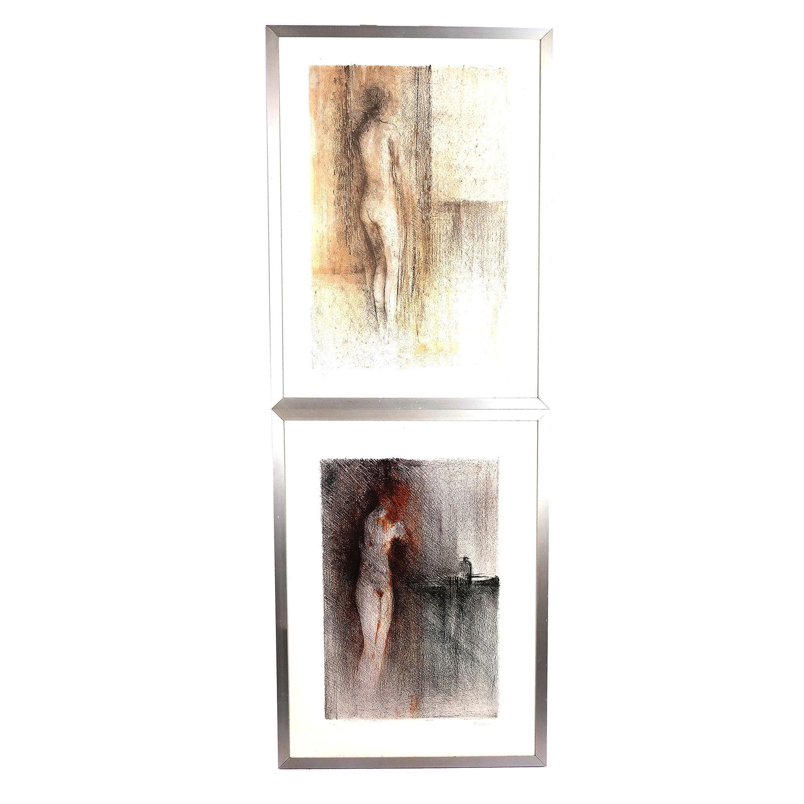 Studies of Female Nudes - Pair of Lithographs (1 of 15)